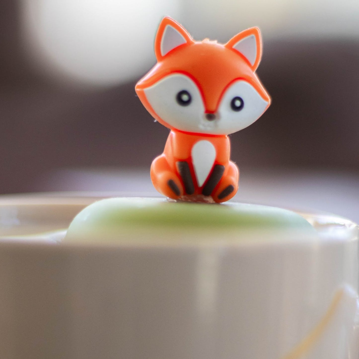 Floating Orange Fox Tea Infuser - Cute Animal Tea Infuser for Loose Leaf Tea