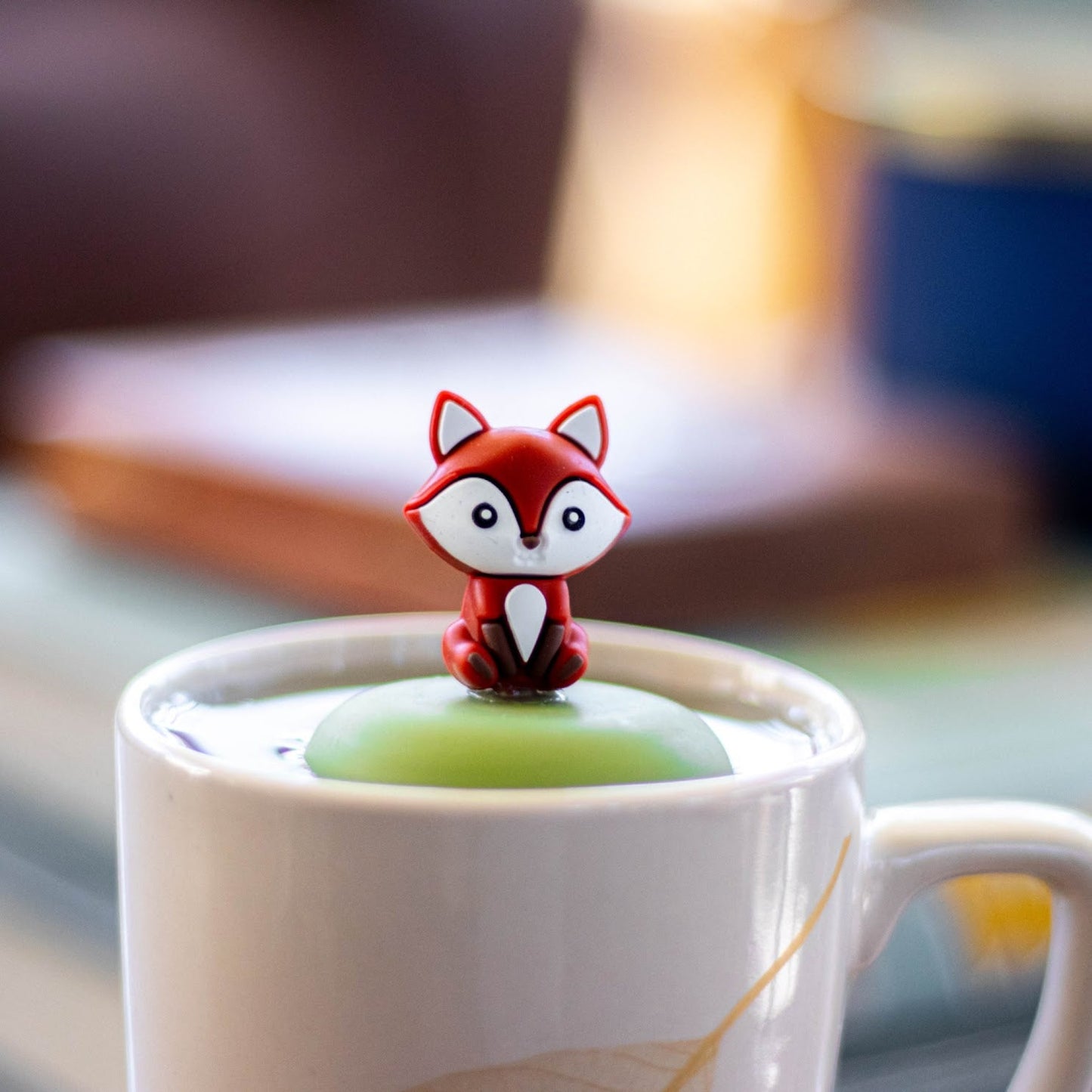 Floating Red Fox Tea Infuser - Cute Animal Tea Infuser for Loose Leaf Tea