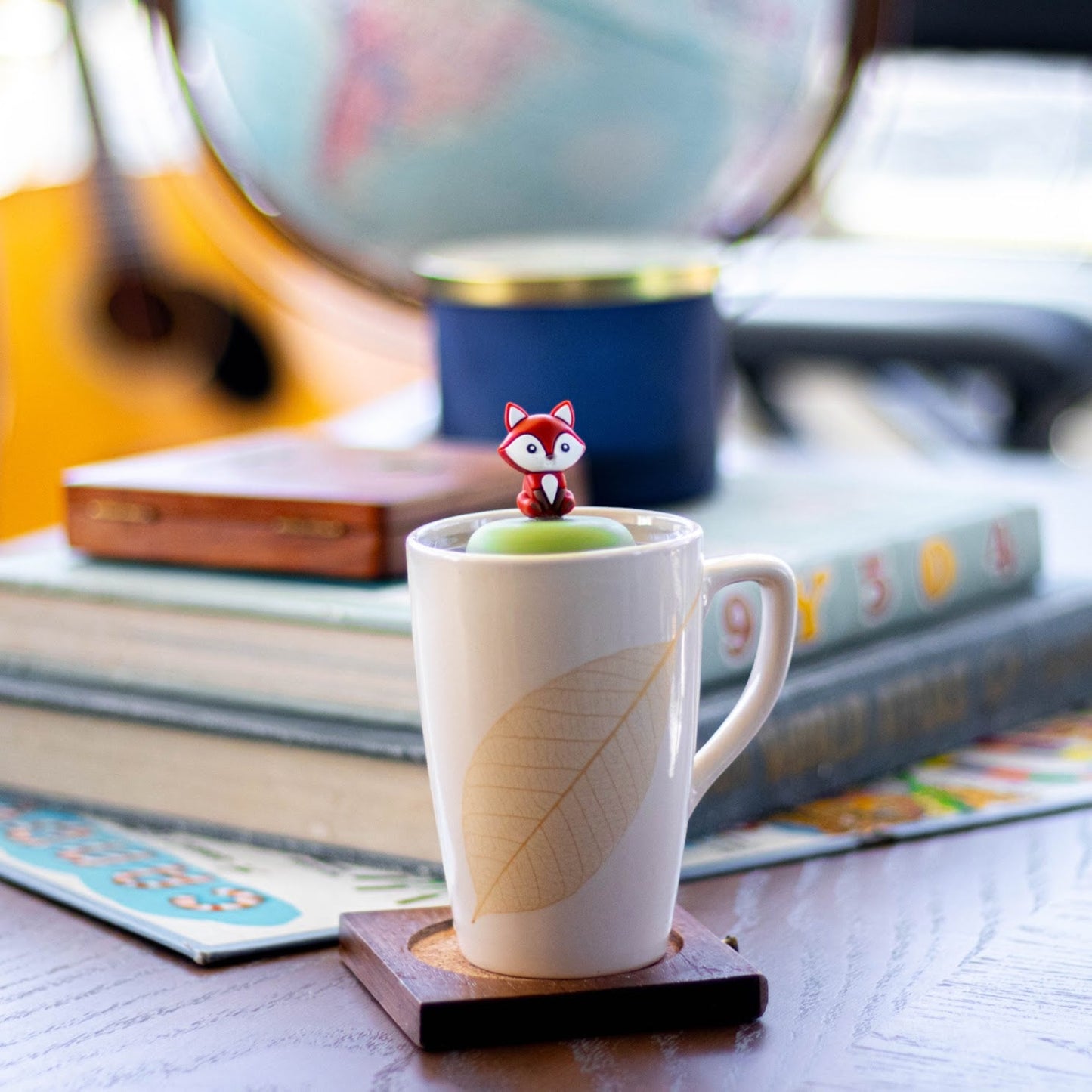Floating Red Fox Tea Infuser - Cute Animal Tea Infuser for Loose Leaf Tea