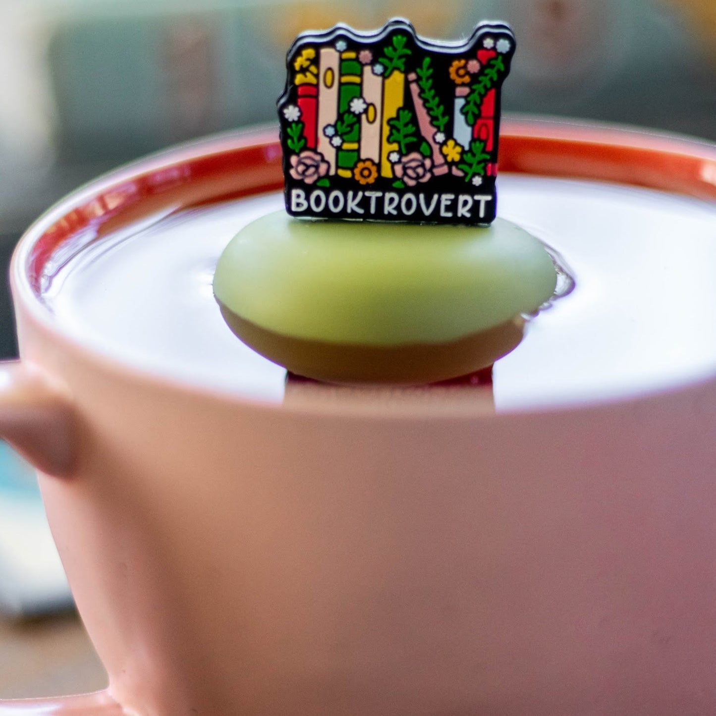 Floating Booktrovert Tea Infuser Infuser - Cute Tea Infuser for Loose Leaf Tea