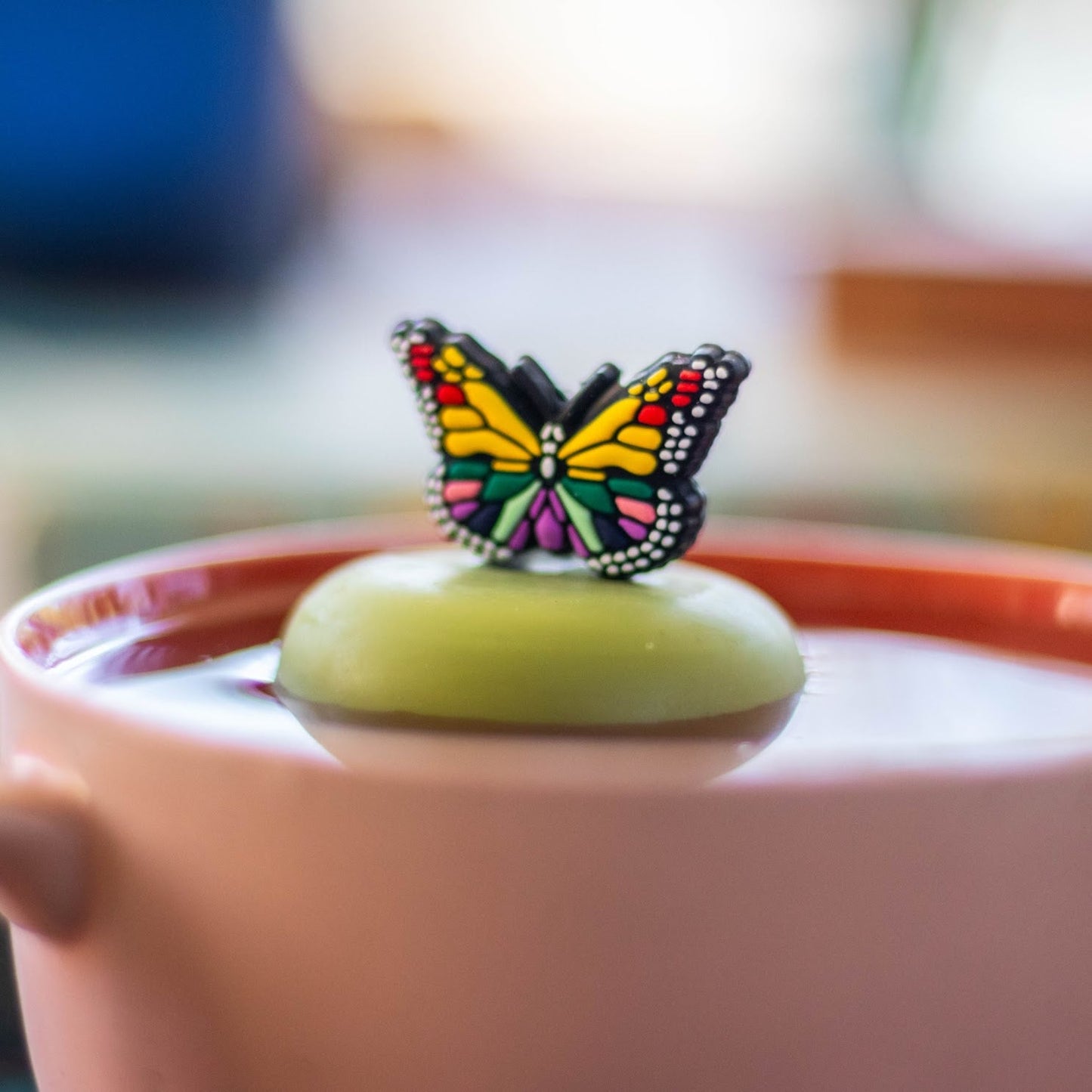 Floating Rainbow Butterfly Tea Infuser - Cute Animal Tea Infuser for Loose Leaf Tea