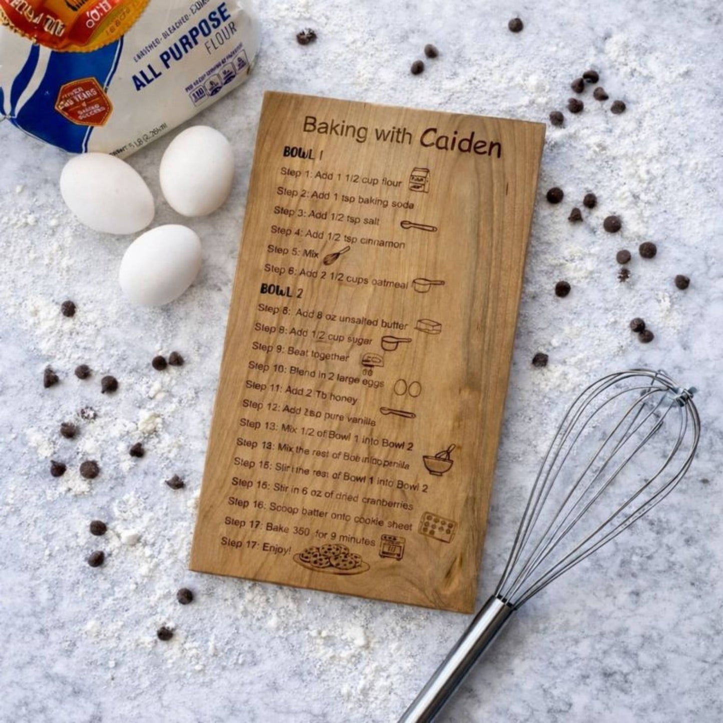 Kids Recipe Board
