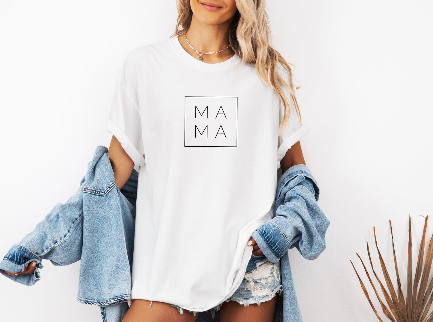 Mama Comfort Colors T Shirt (Square/Boxed)