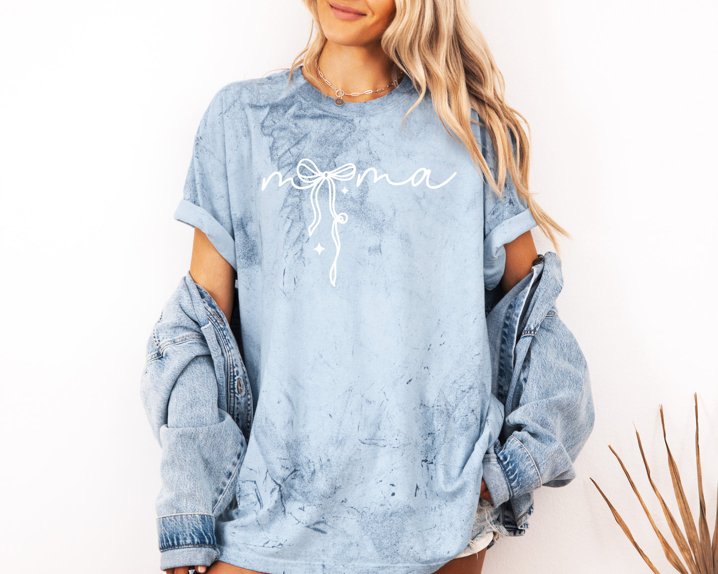 Mama Ribbon Comfort Colors T Shirt