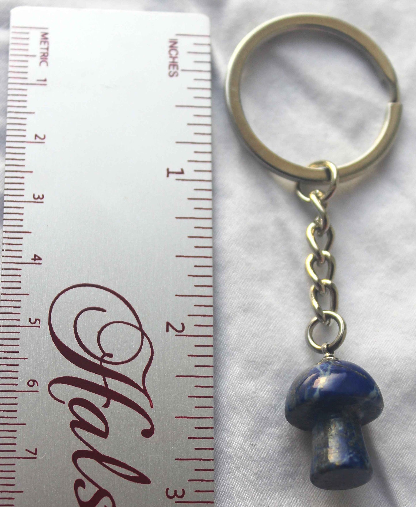 Mini Mushroom Keychain