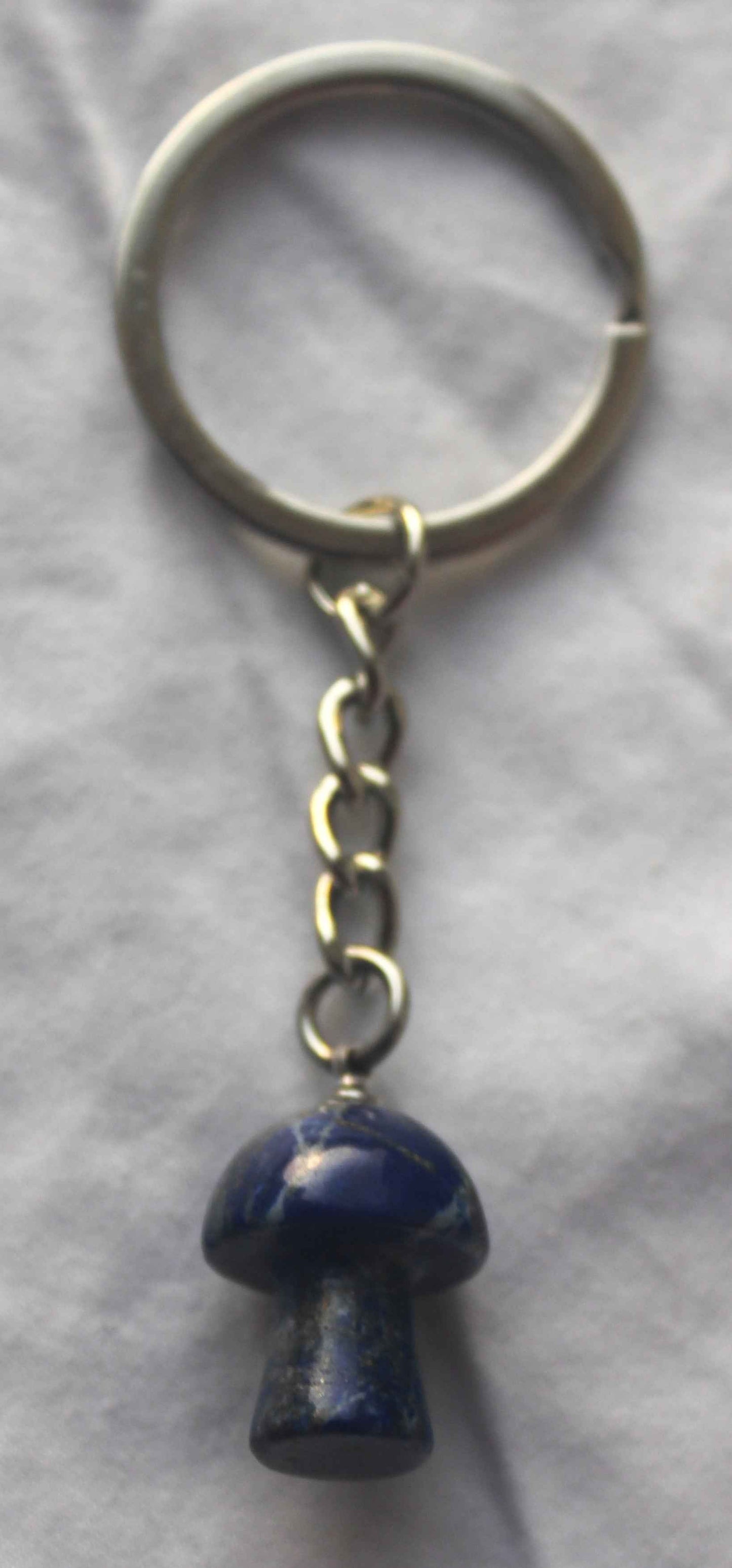 Mini Mushroom Keychain