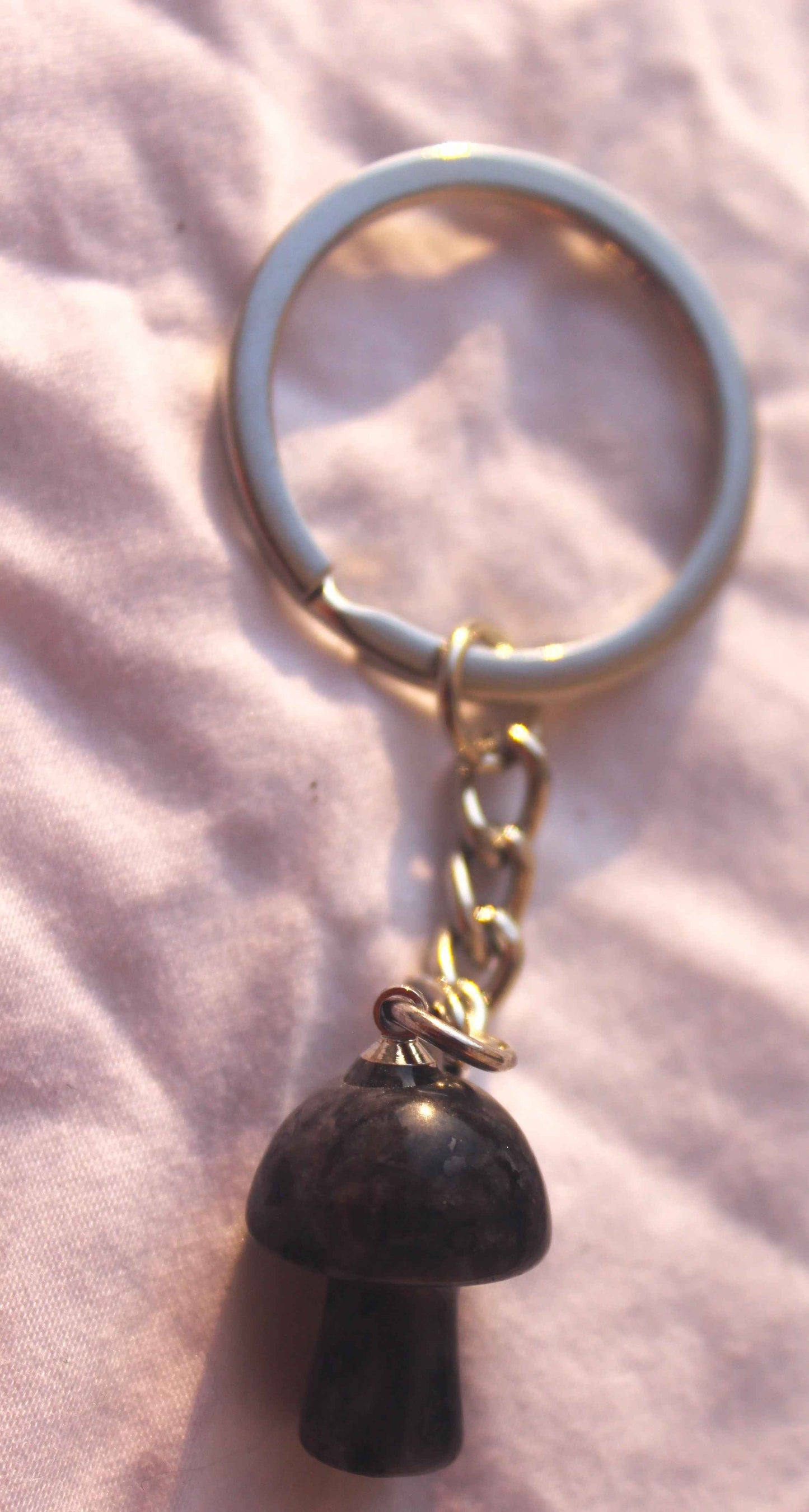 Mini Mushroom Keychain