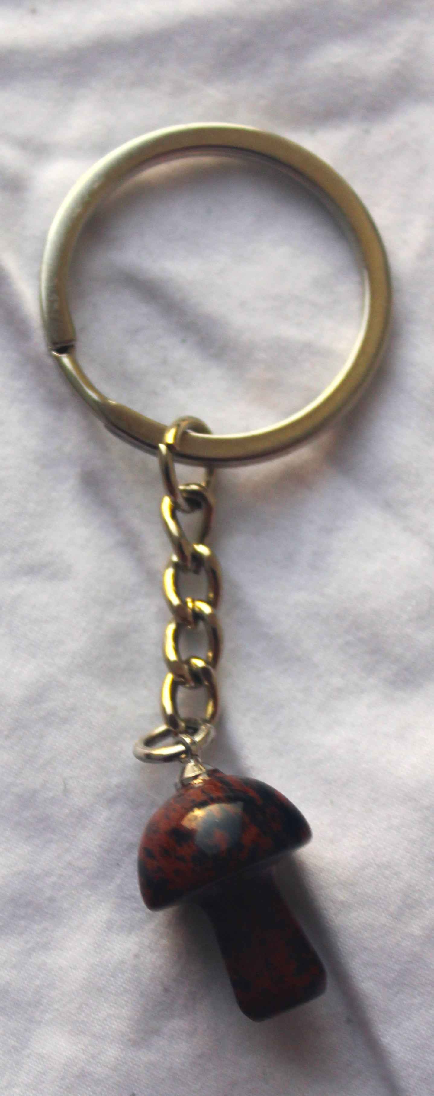 Mini Mushroom Keychain