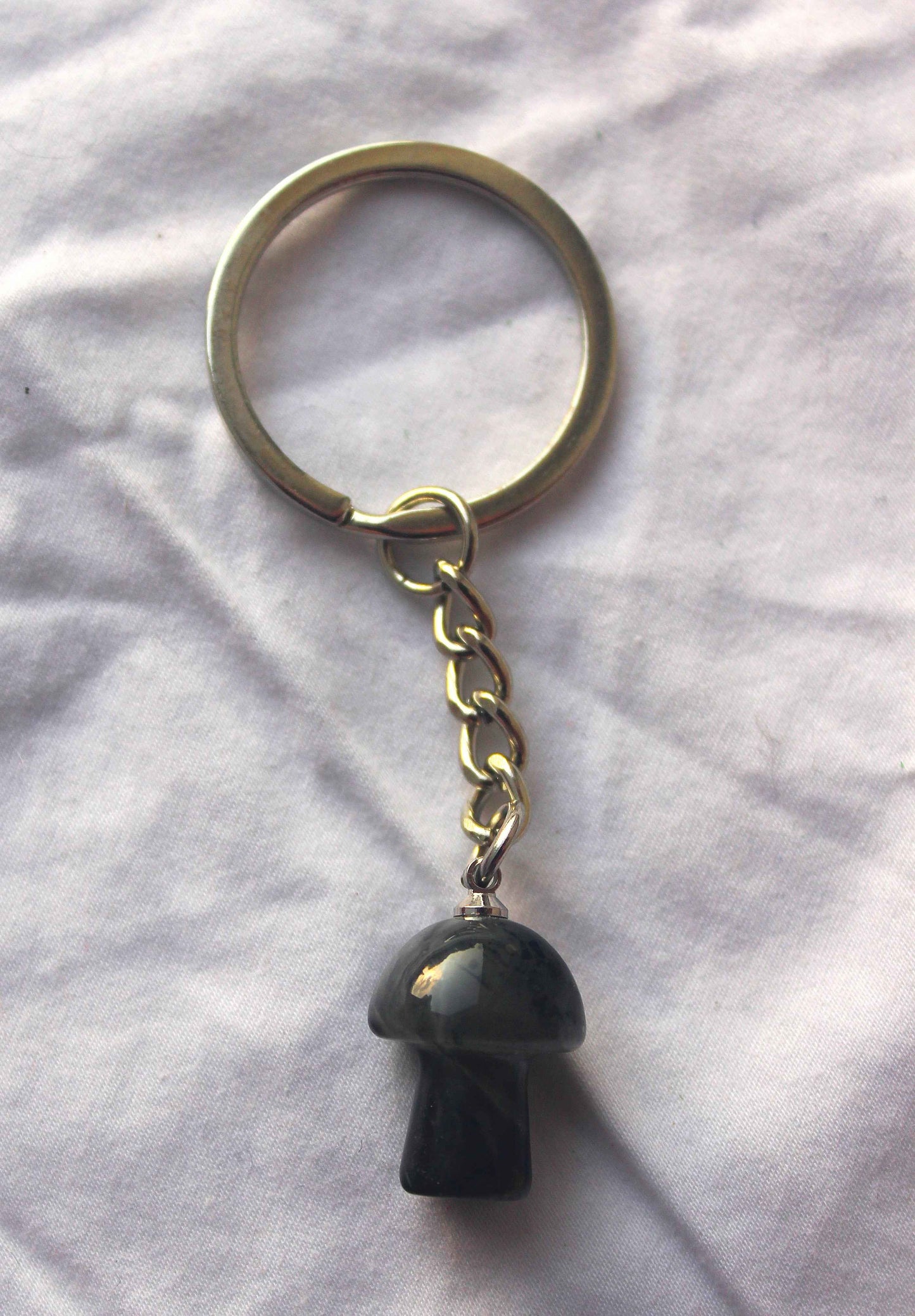 Mini Mushroom Keychain