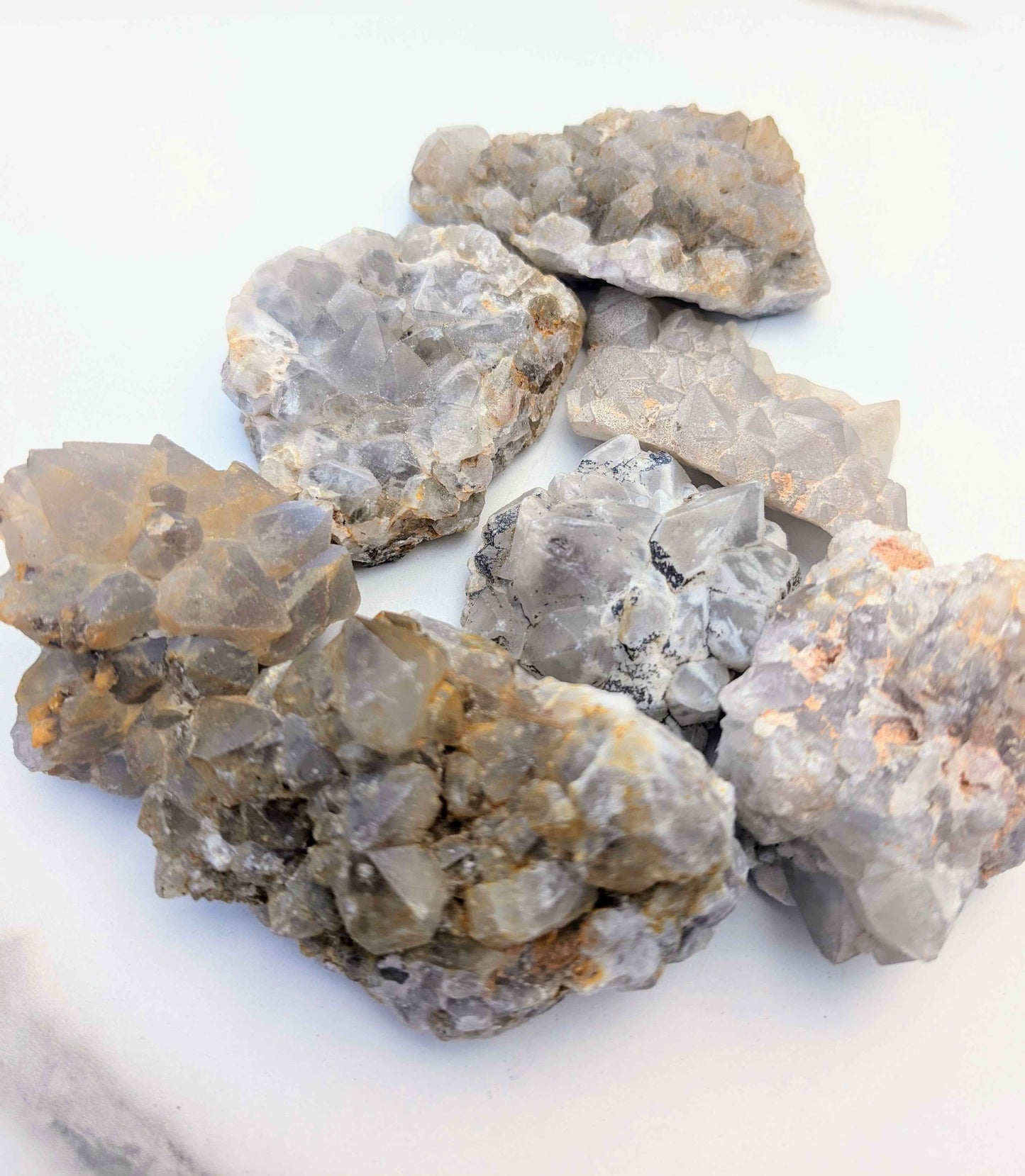 Lavender Quartz Cluster