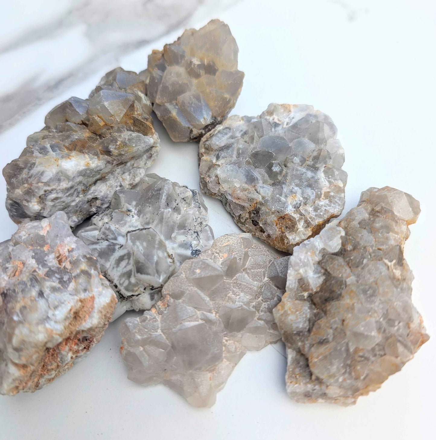 Lavender Quartz Cluster