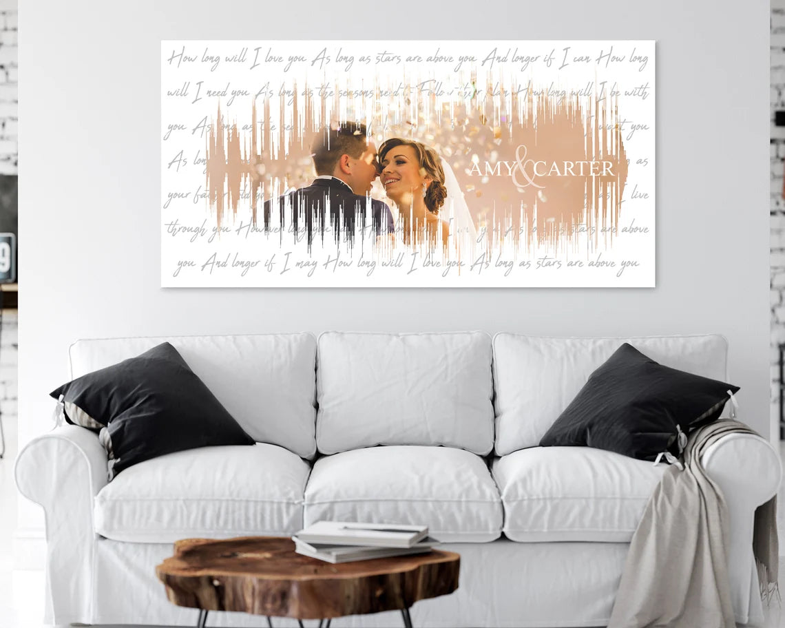 Photo Soundwave and Lyrics or Vows
