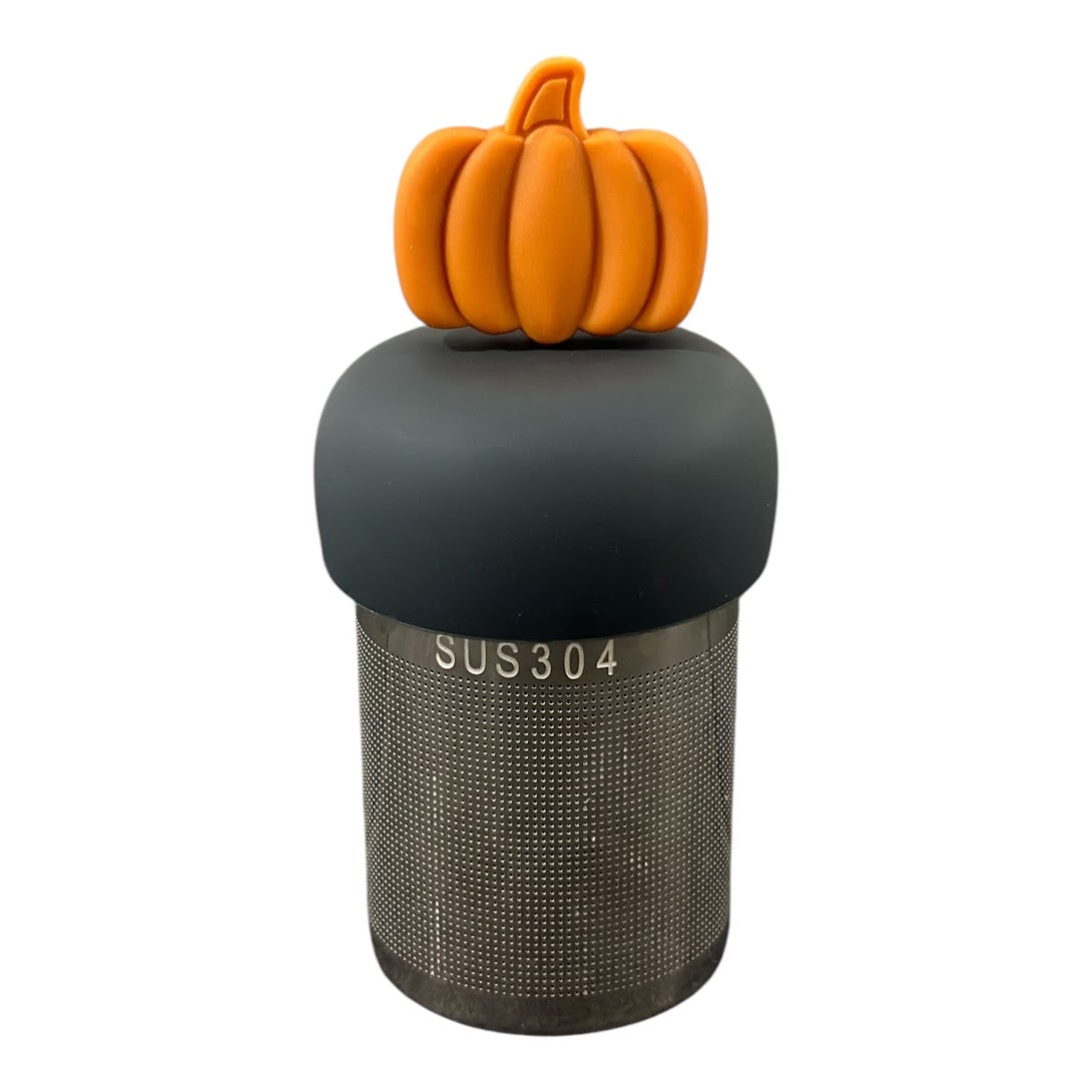 Floating Orange Pumpkin Tea Infuser - Cute Tea Infuser for Loose Leaf Tea