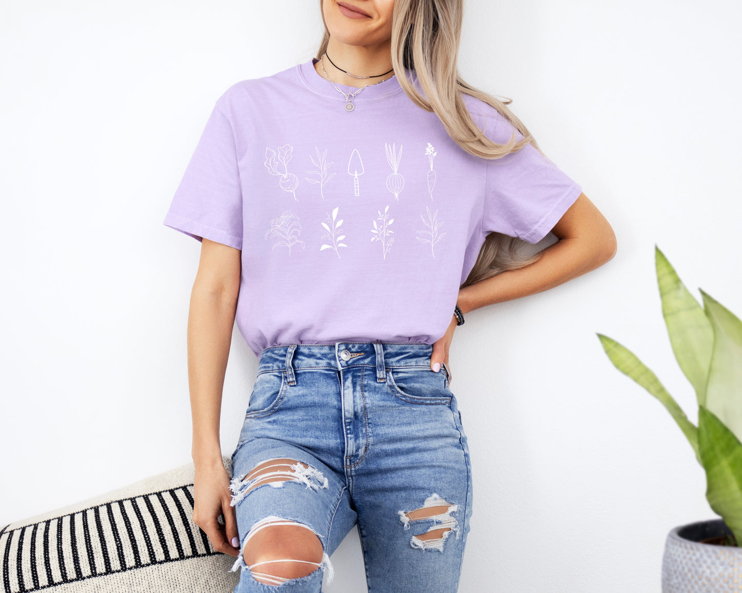Plant Gardening Vegetable Botanical Comfort Colors T Shirt