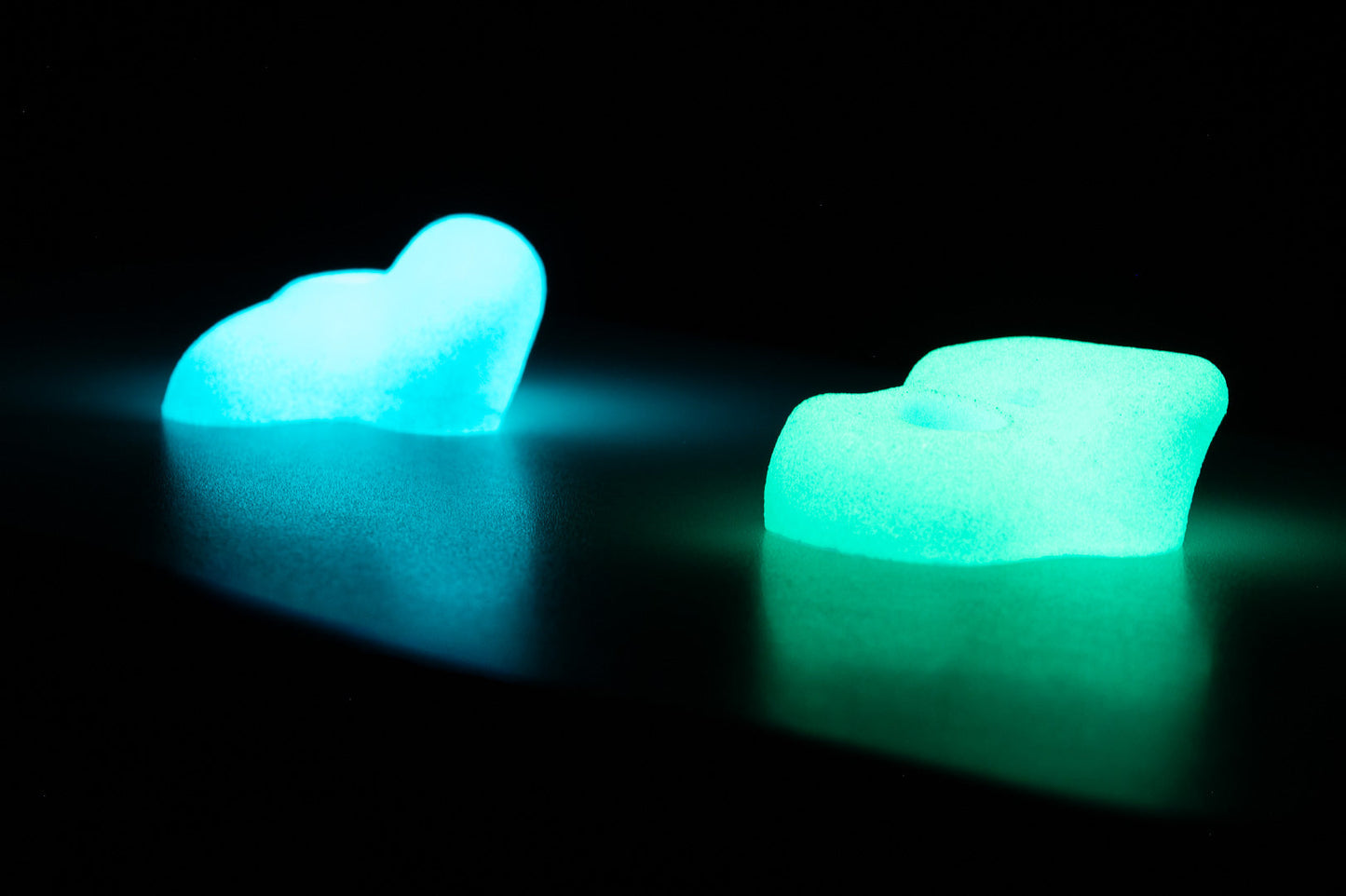 Premium Rock Climbing Holds (Aurora) - Glow-in-the-Dark Rock Climbing Holds