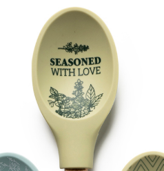 Krumbs Kitchen® Farmhouse Silicone Spoon