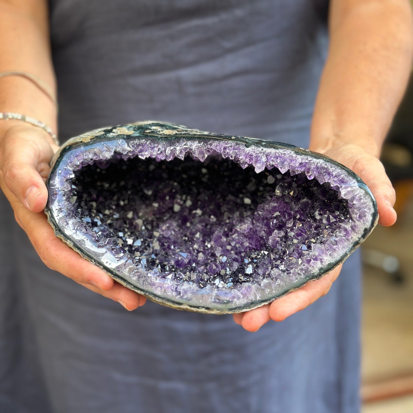 Unique Amethyst Cave Geode