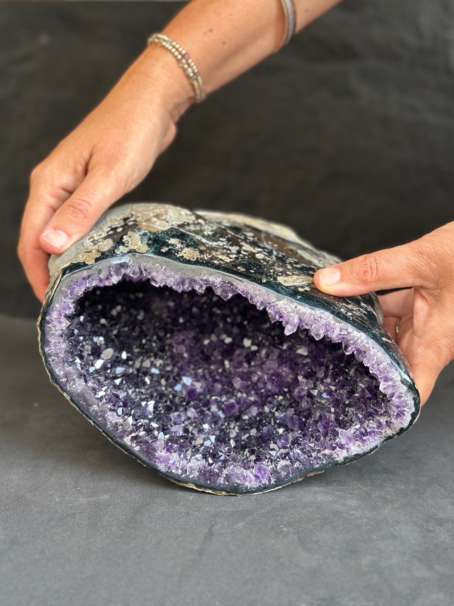 Unique Amethyst Cave Geode