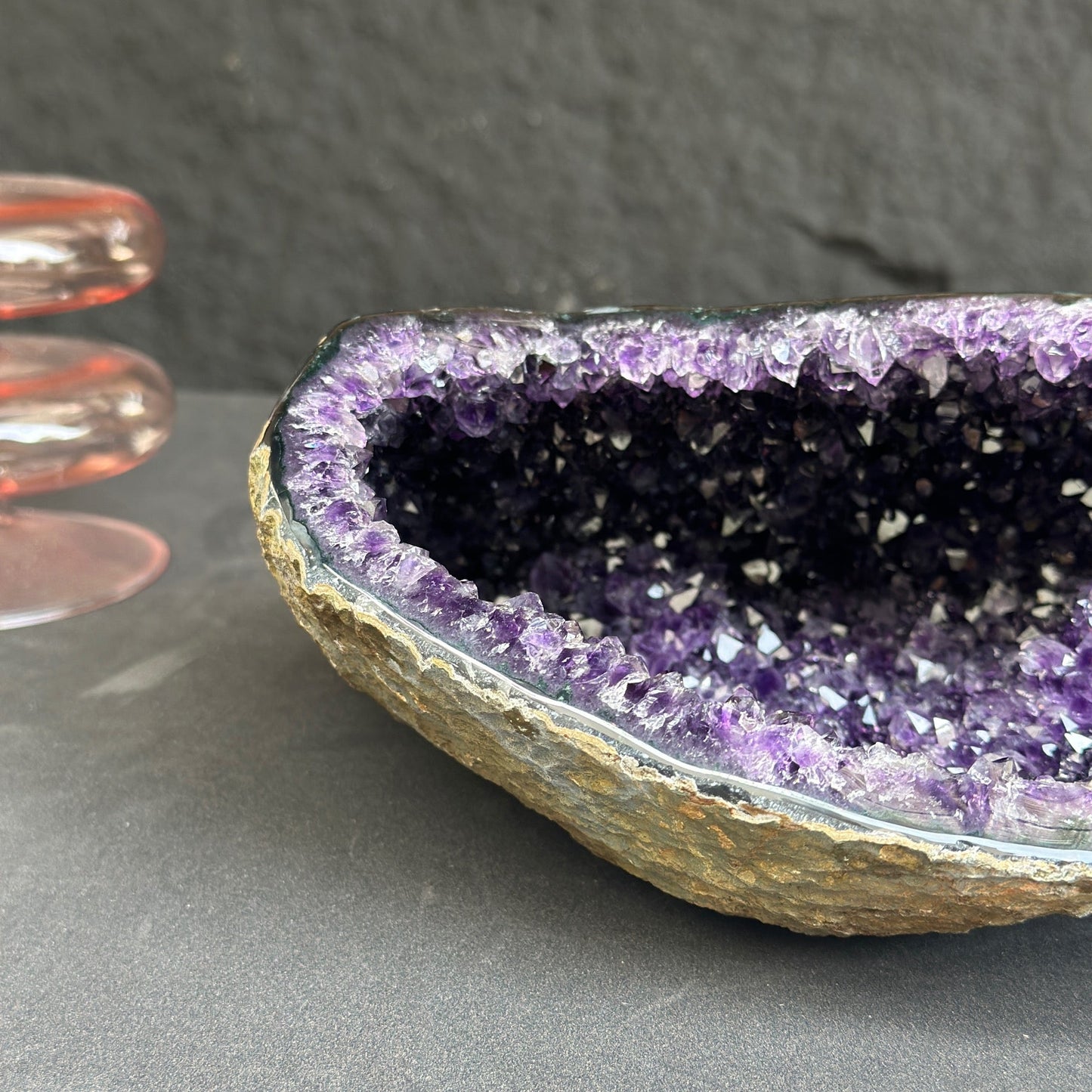 Unique Amethyst Cave Geode