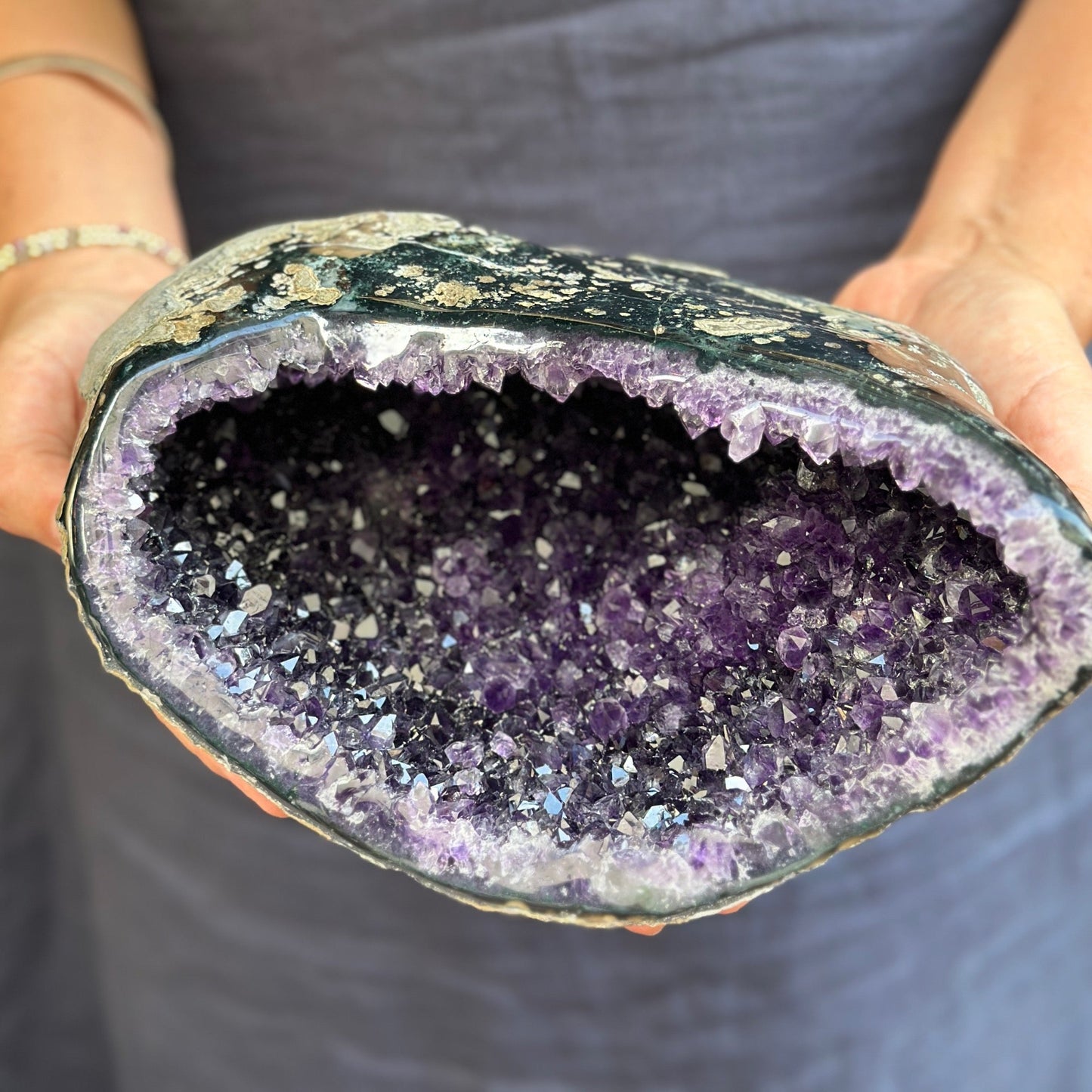 Unique Amethyst Cave Geode