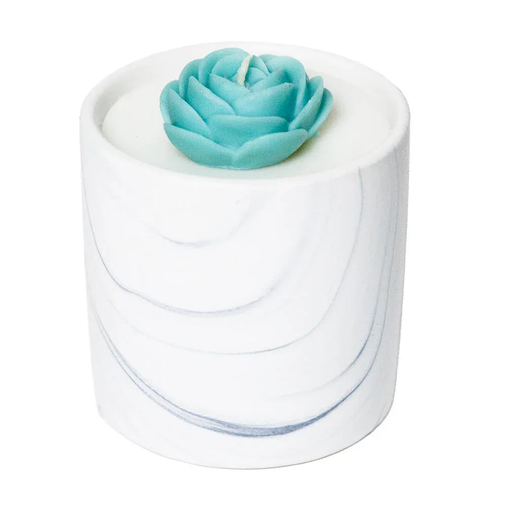 Unscented White Marble Candle 6oz