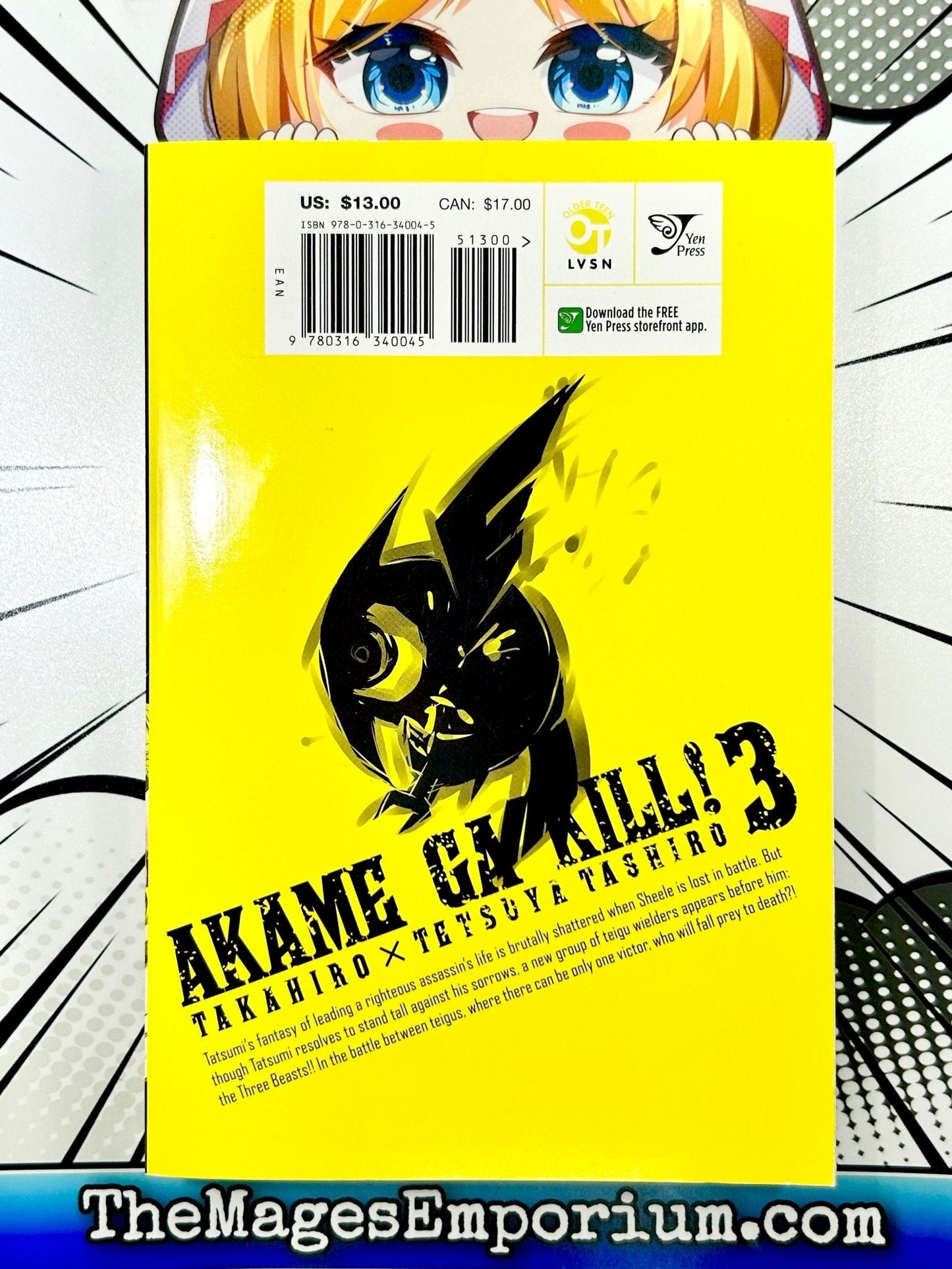 Akame Ga Kill! Vol 3