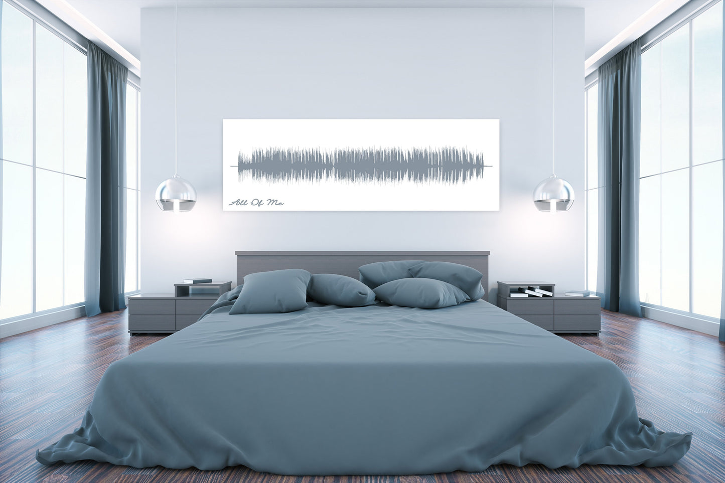 Sound Wave Canvas - A Personalized Design Using Your Voice On Canvas