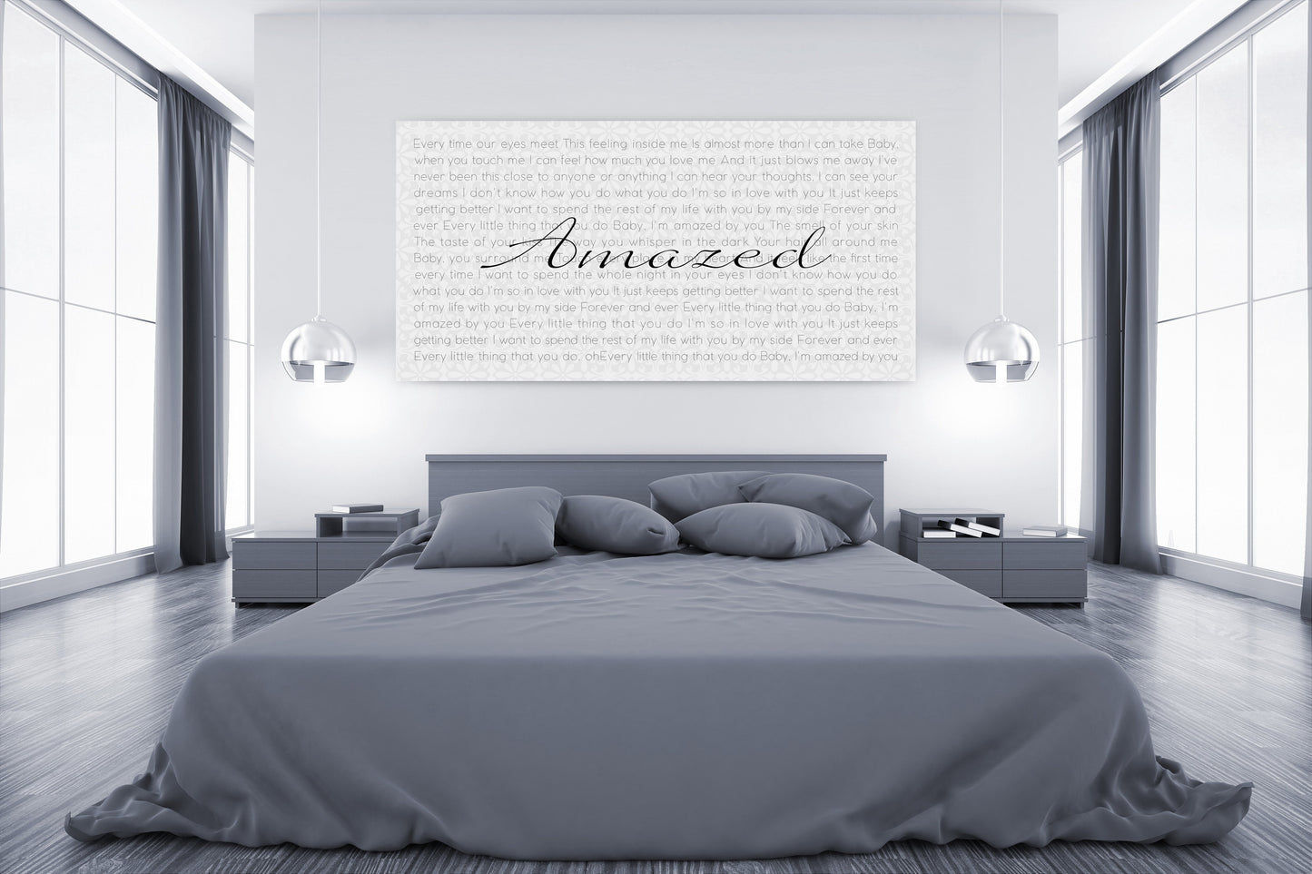 Lyric Canvas Art