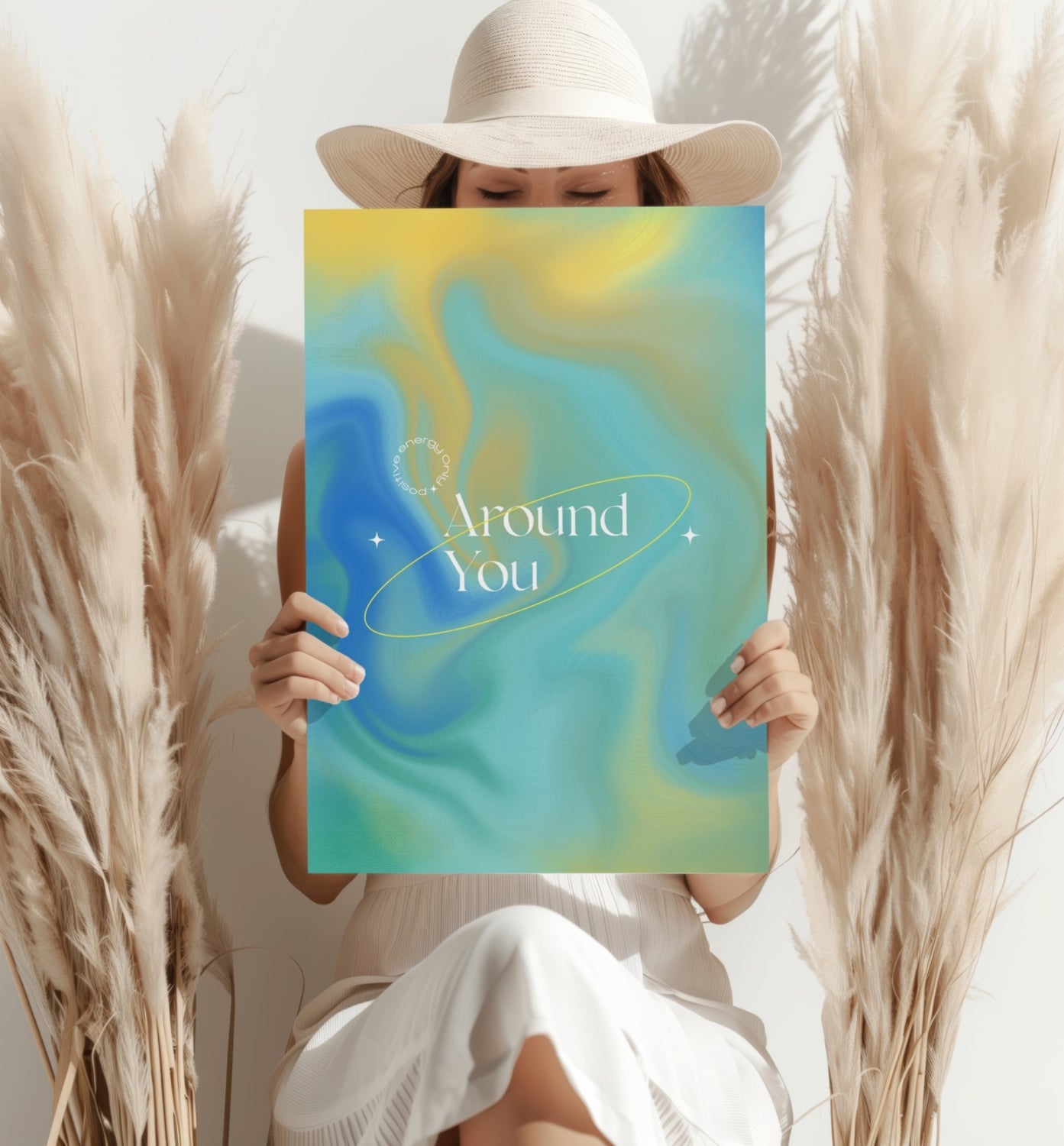 Around You Aluminum Print