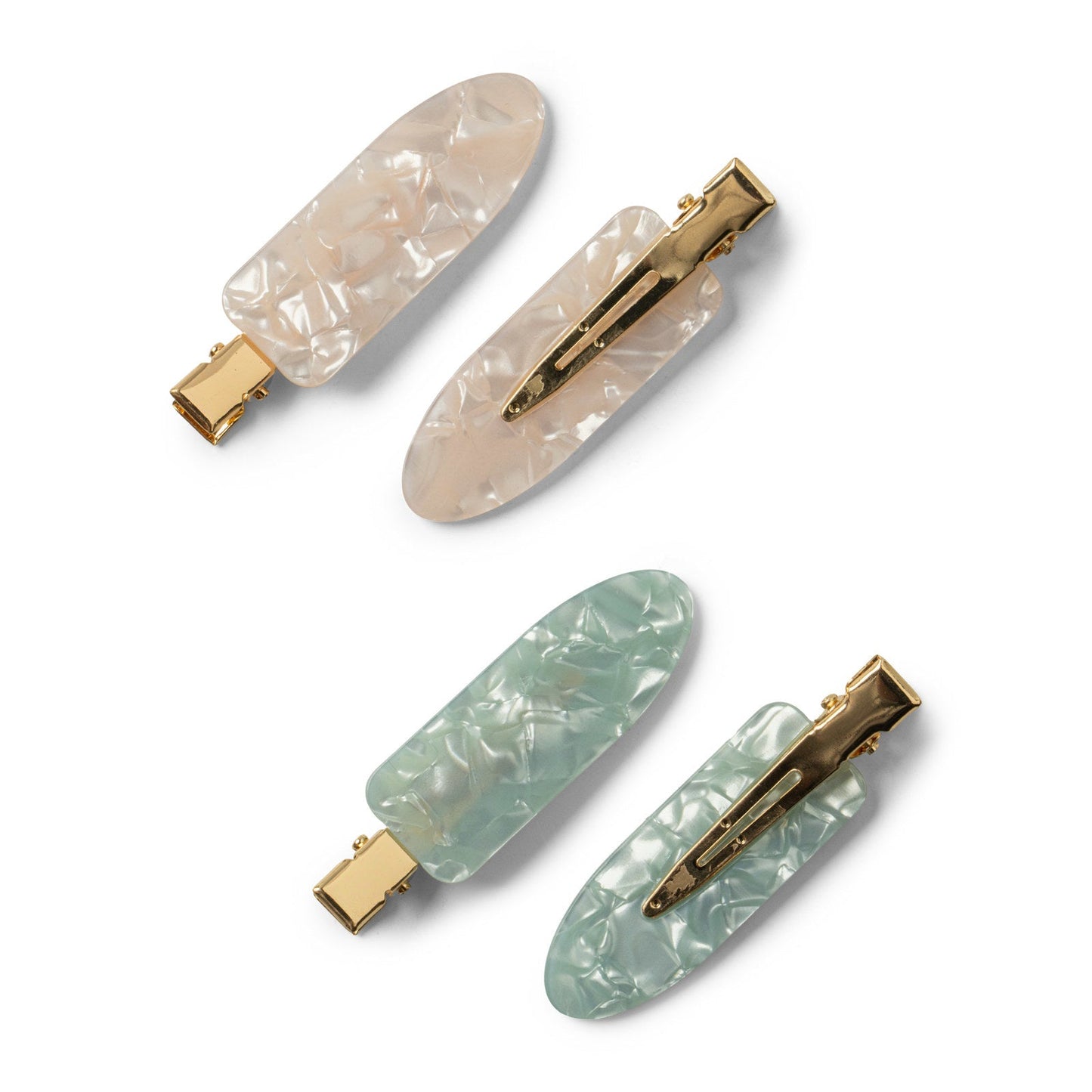 Crush™ High Standards Creaseless Hair Clips – 4 Pack
