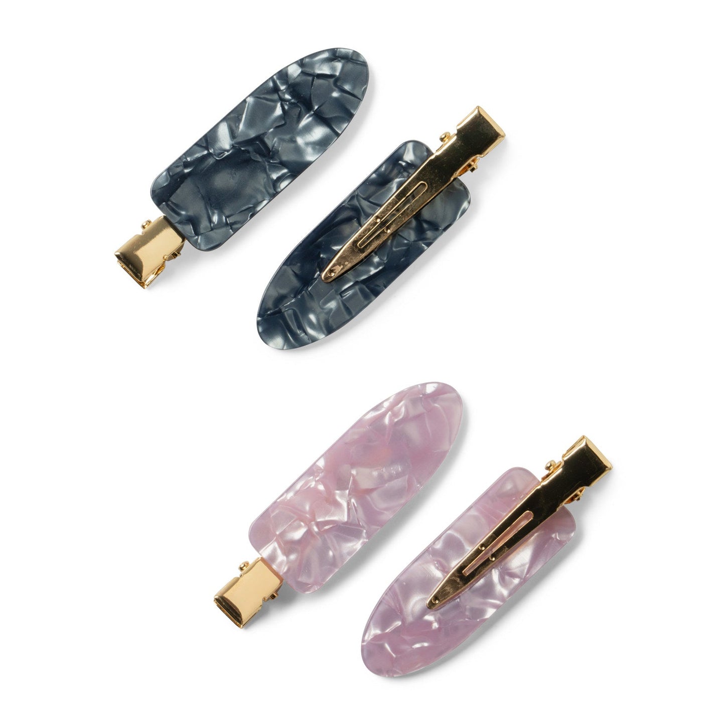 Crush™ High Standards Creaseless Hair Clips – 4 Pack