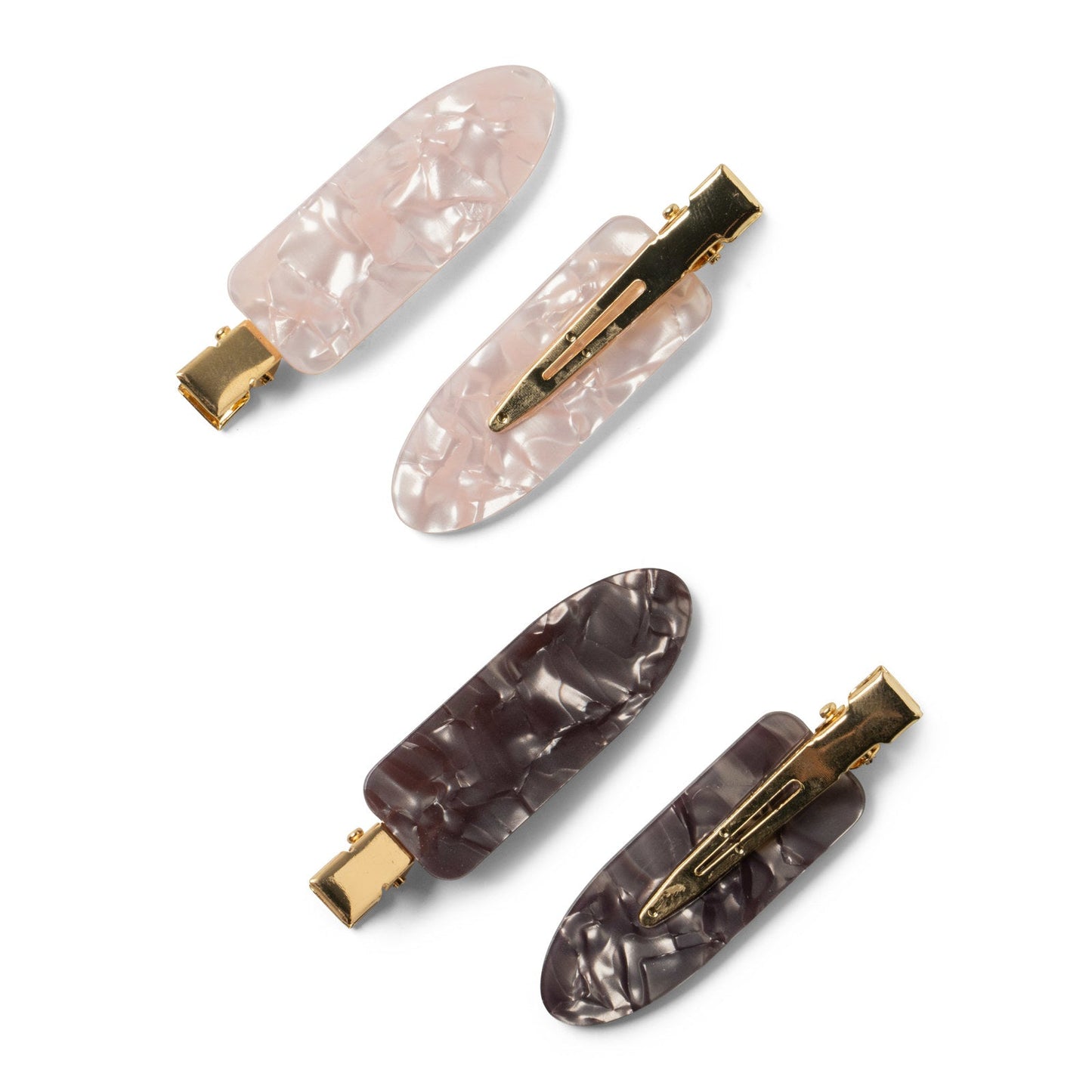 Crush™ High Standards Creaseless Hair Clips – 4 Pack