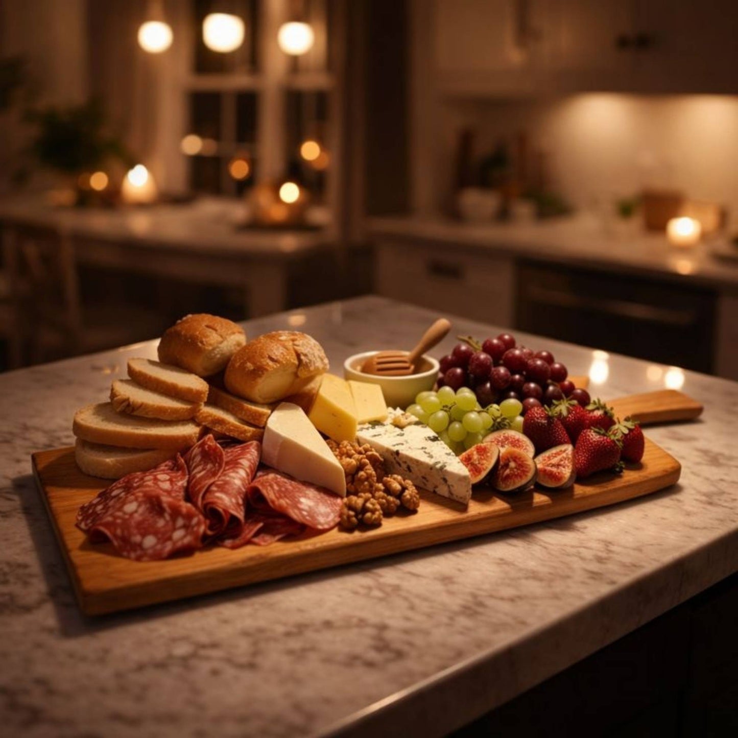 Handcrafted Hardwood Serving Board