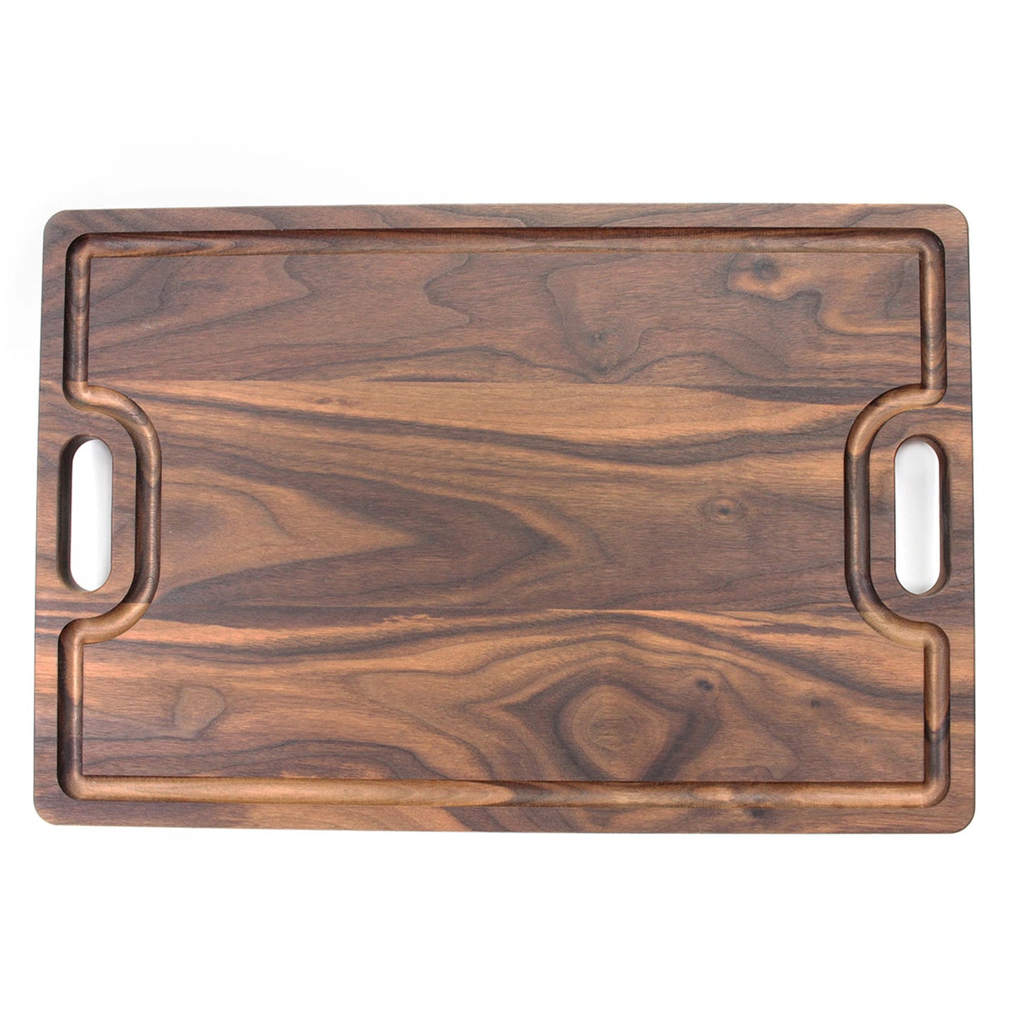Father’s Day Butcher's Guide Custom Cutting Board, 18" x 12" Walnut Cutting Board, Juice Groove, Serving Tray, Gift for Dad, Made in the USA