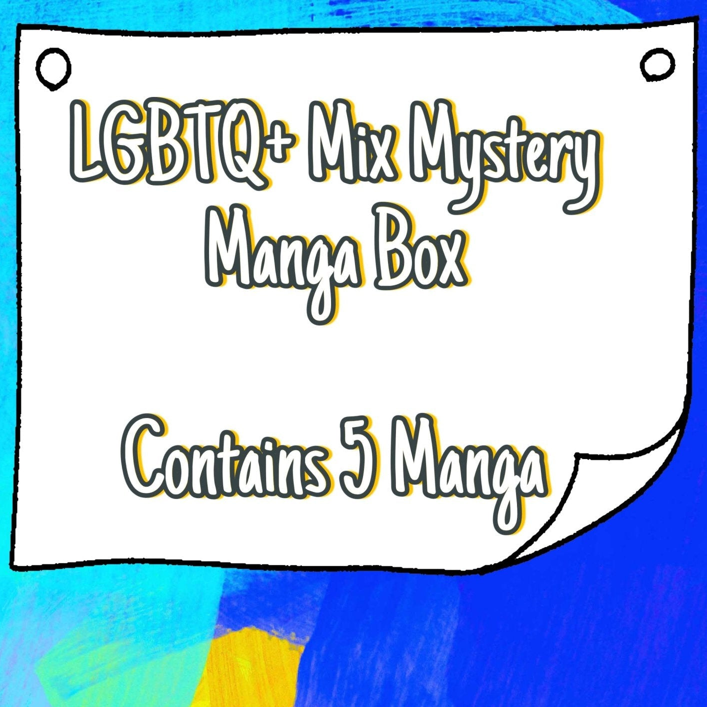 LGBTQ+ Mystery Manga Box - English Mixed Manga