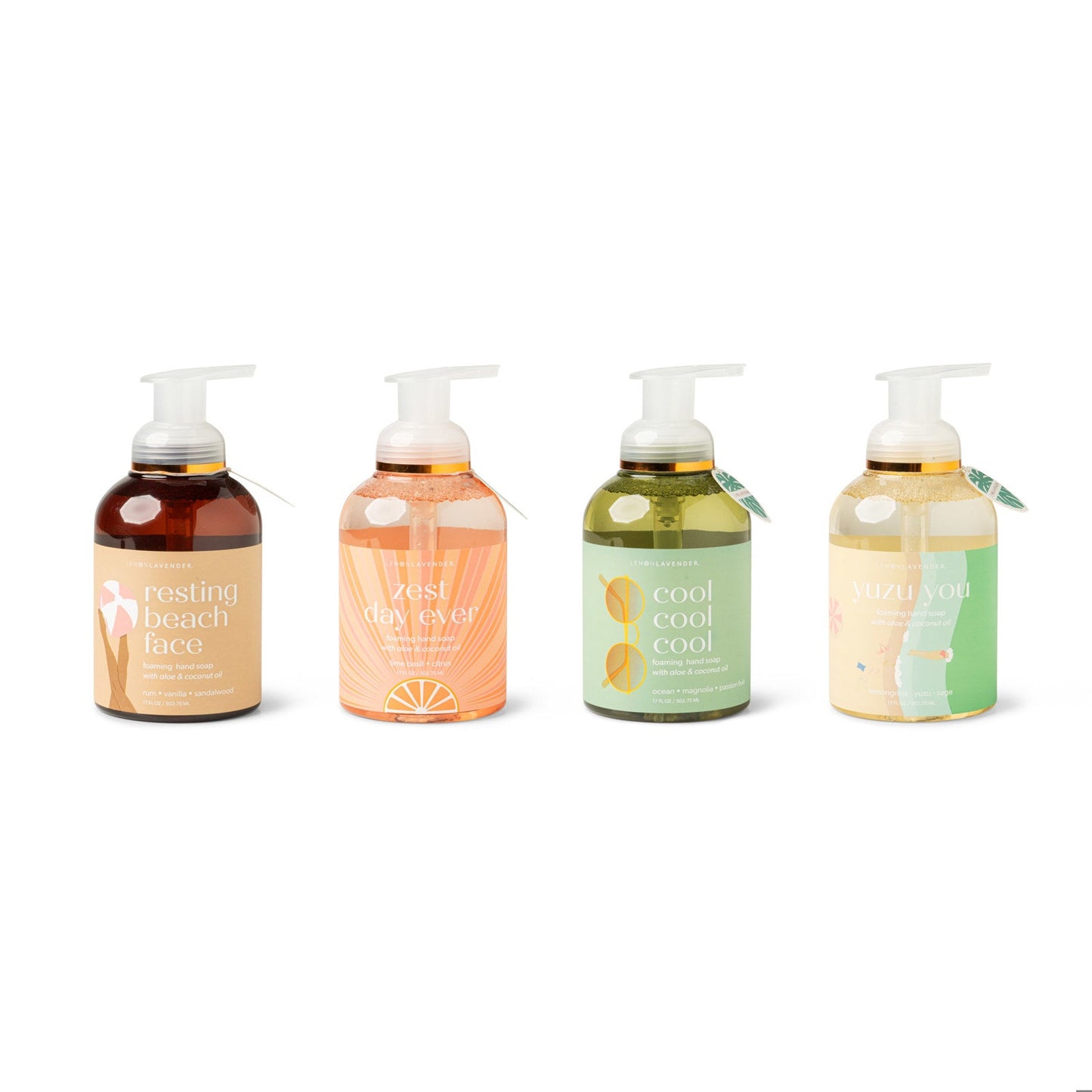 Lemon Lavender Foaming Hand Soap Retreat Yourself Collection