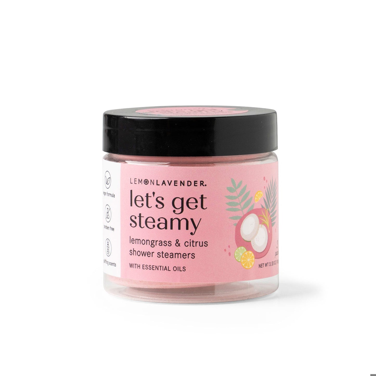 Lemon Lavender® Shower Bombs – 3 Pack Aromatherapy Steamers with Essential Oils