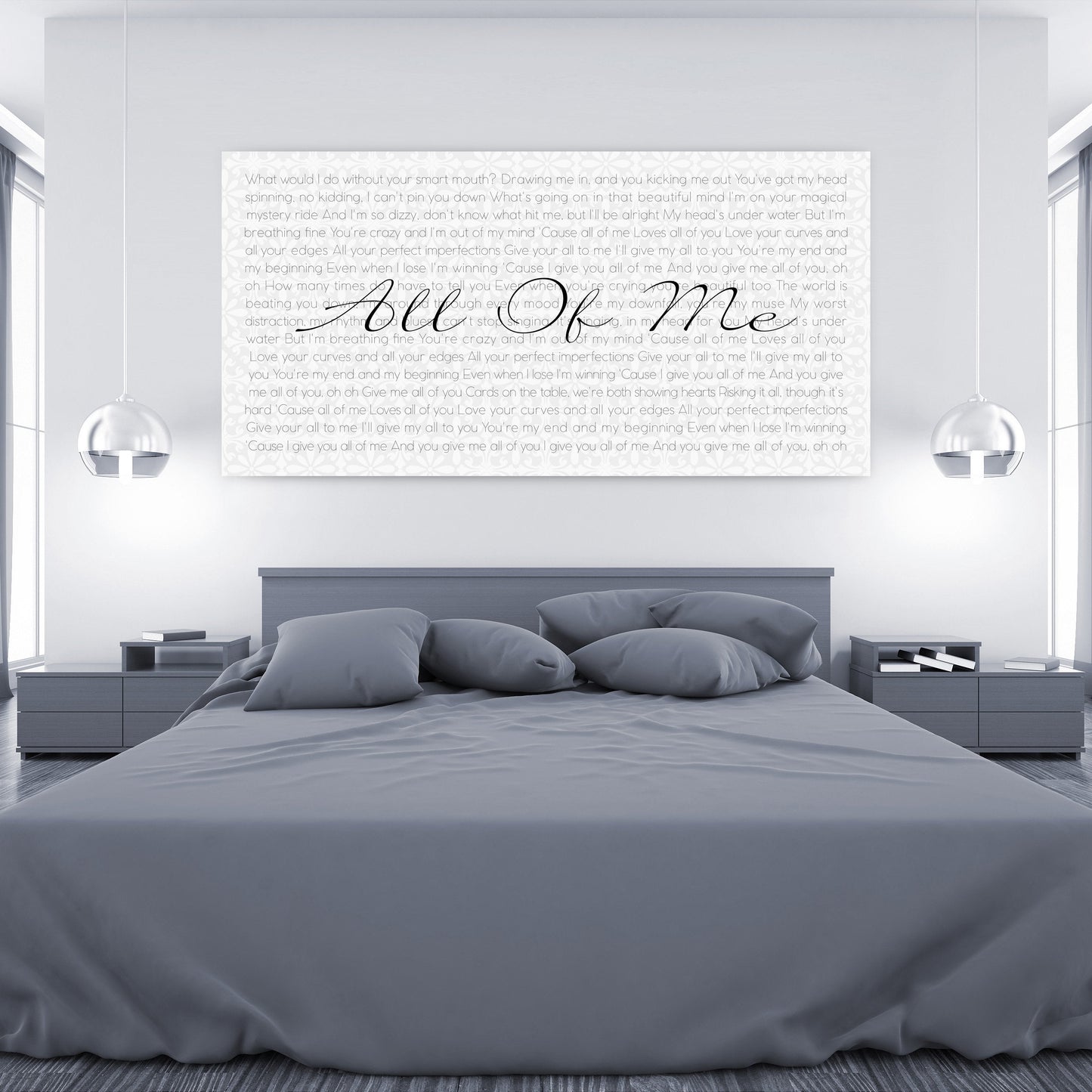 Lyric Canvas Art