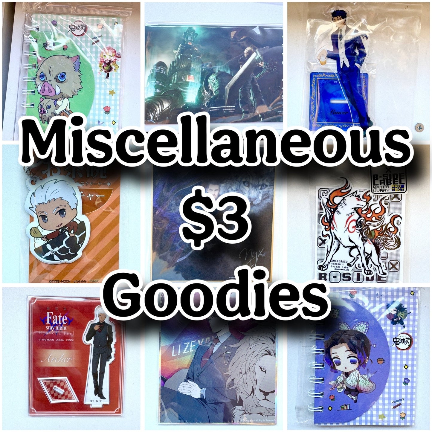 Miscellaneous $3 Goodies