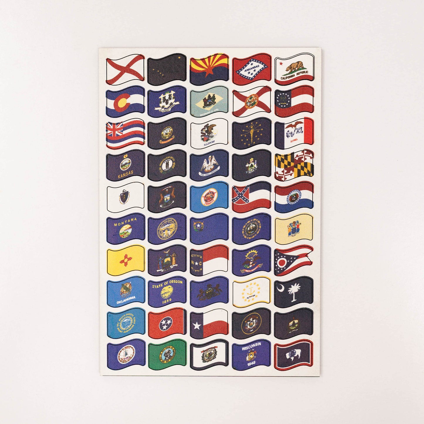 Poster Travel Tracker States USA