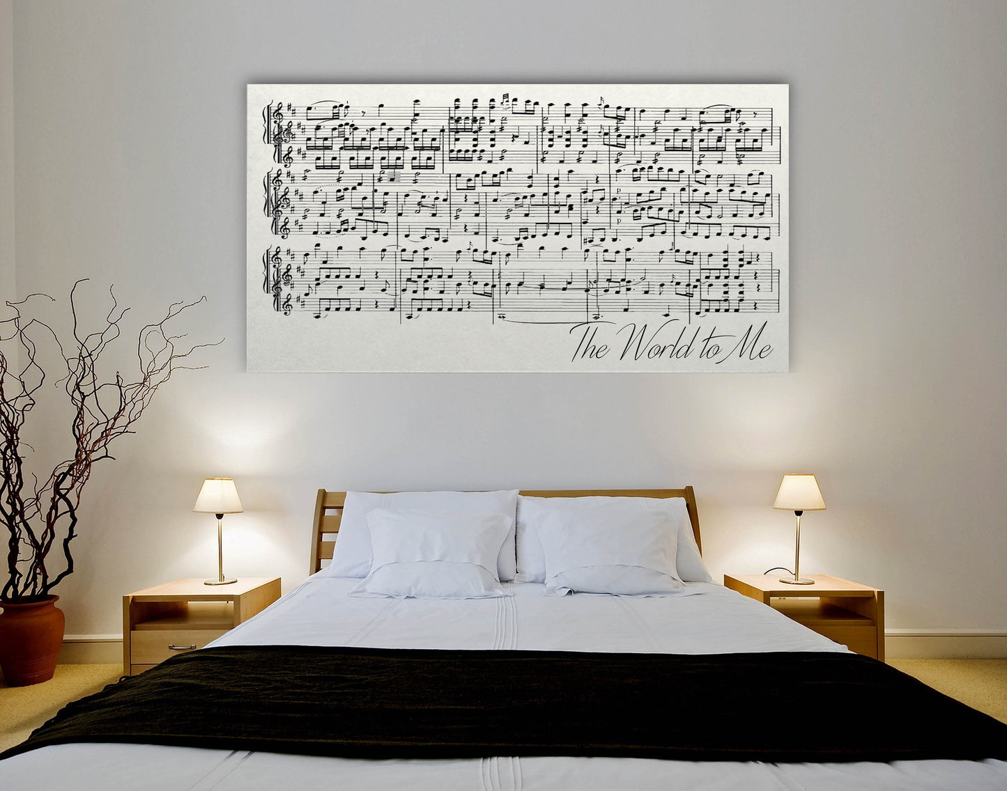 Sheet Music Wall Art