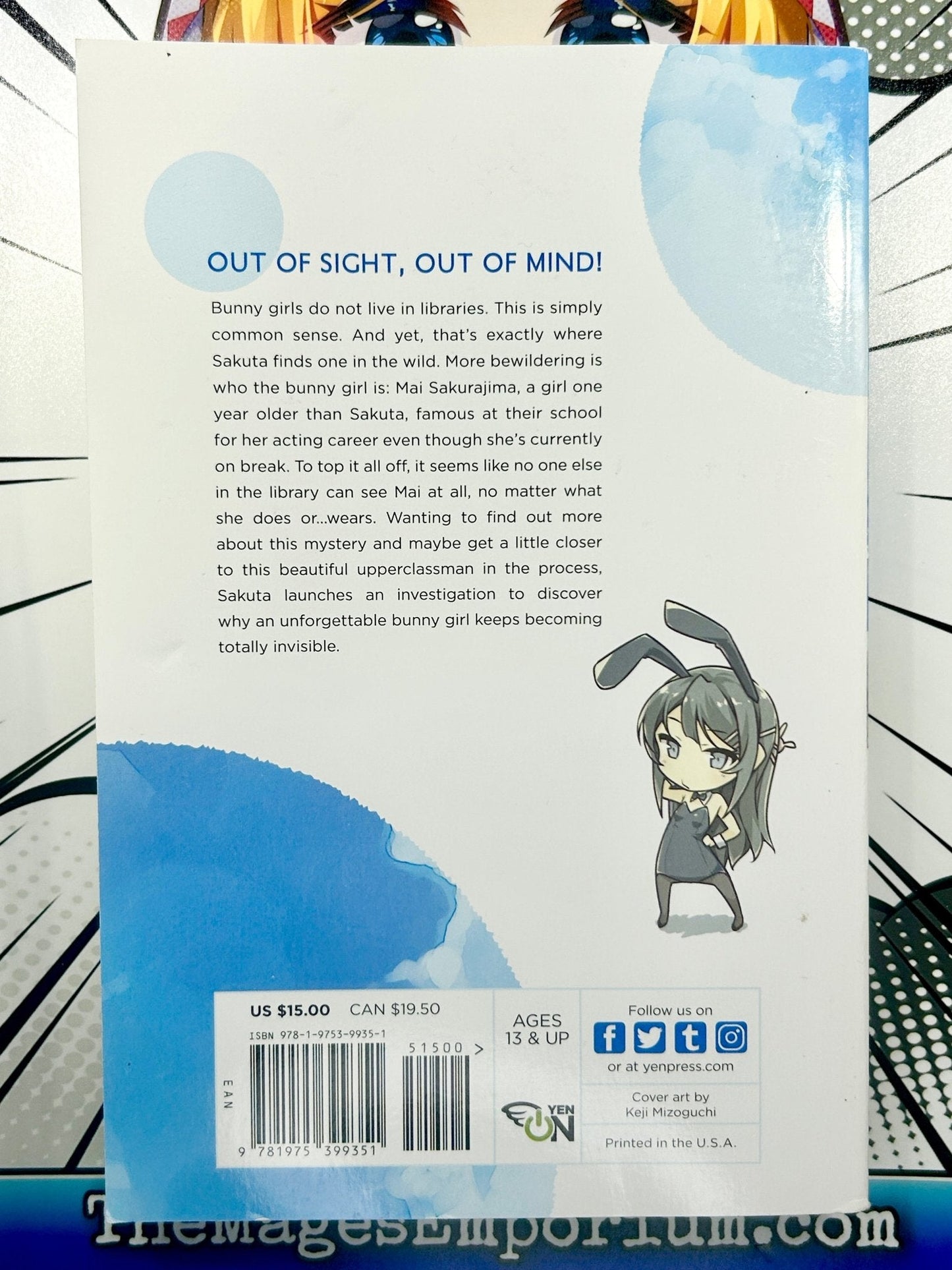 Rascal Does Not Dream of Bunny Girl Senpai Vol 1 Light Novel