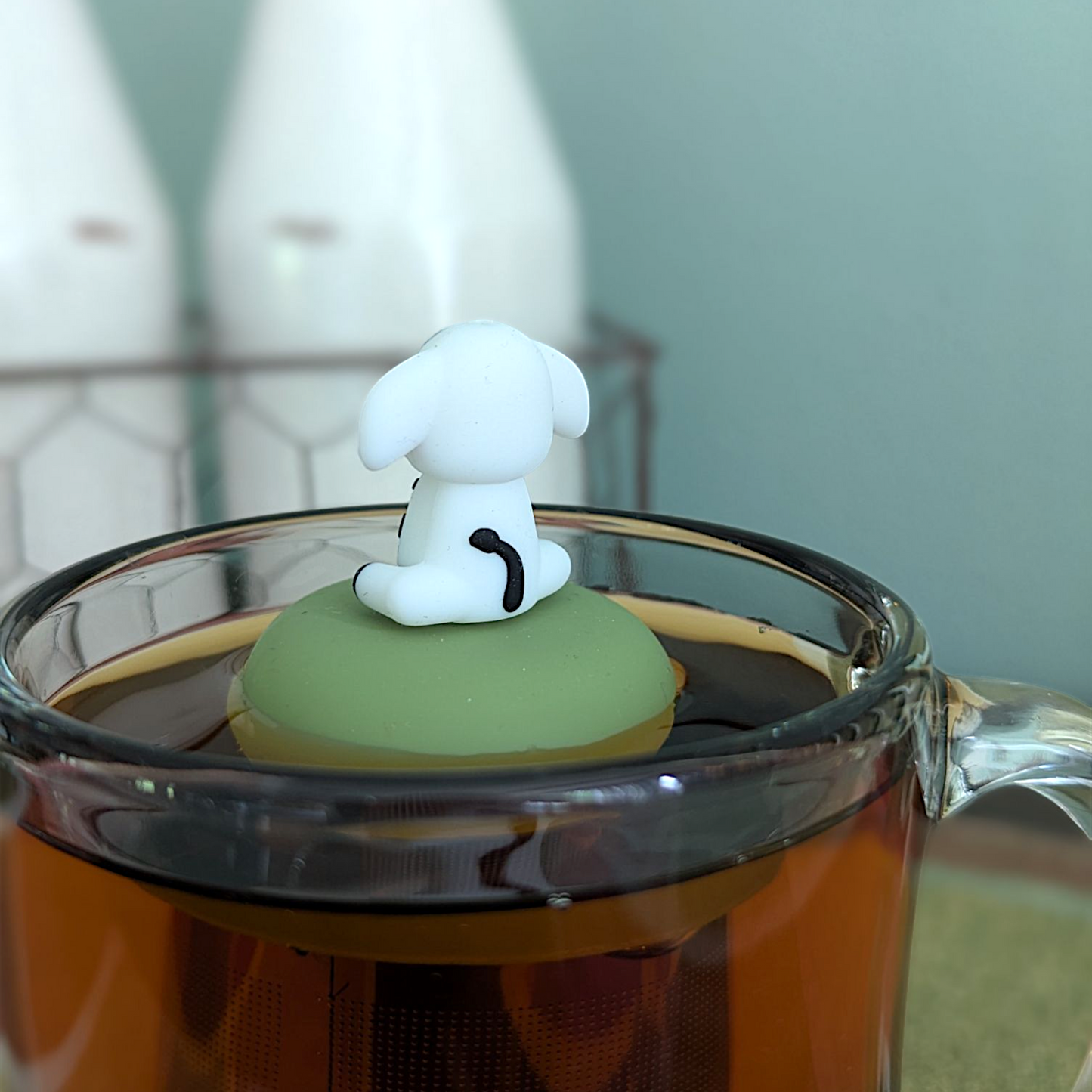 Floating Spotted Cow Tea Infuser - Cute Animal Tea Infuser for Loose Leaf Tea