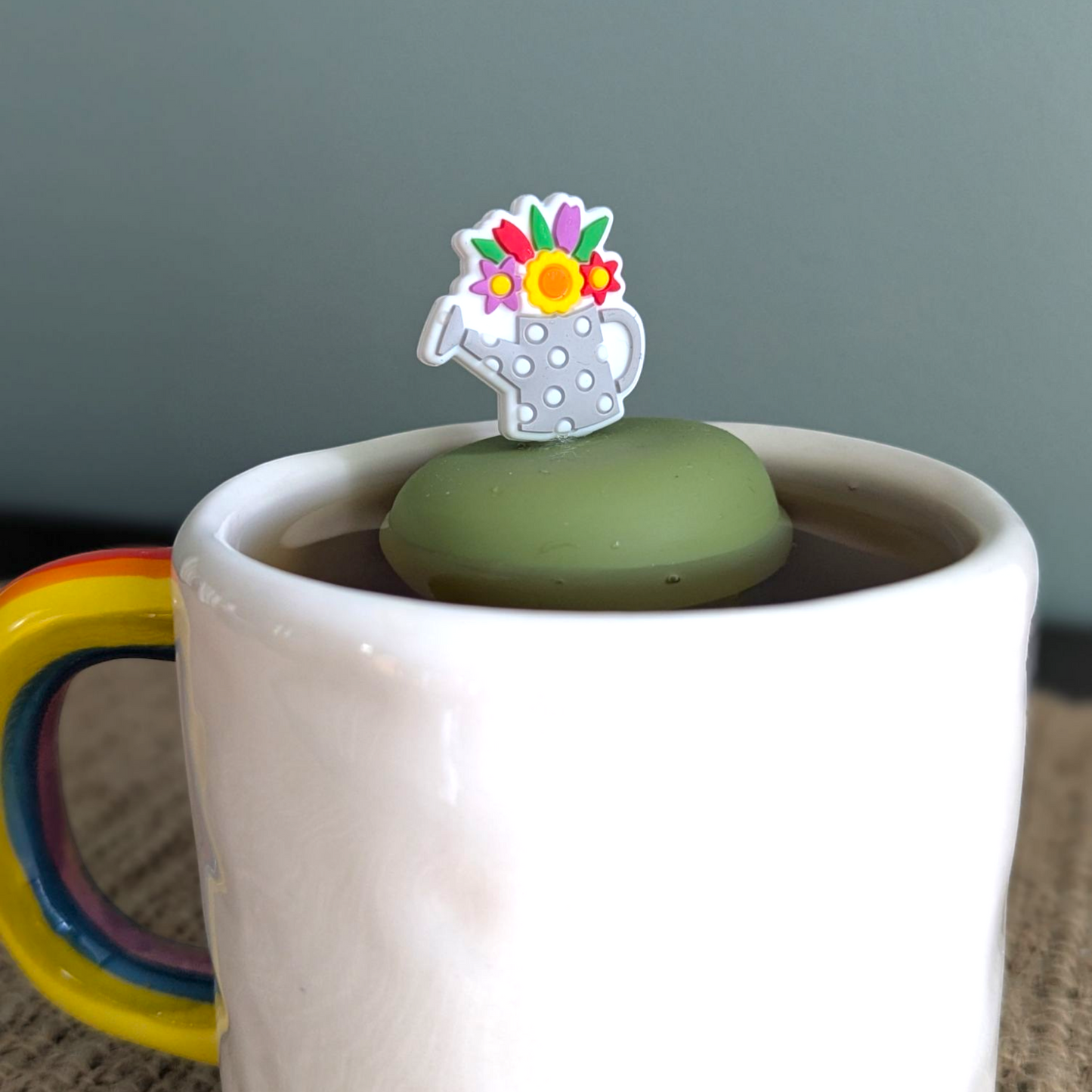 Floating Flower Watering Can Tea Infuser - Cute Tea Infuser for Loose Leaf Tea