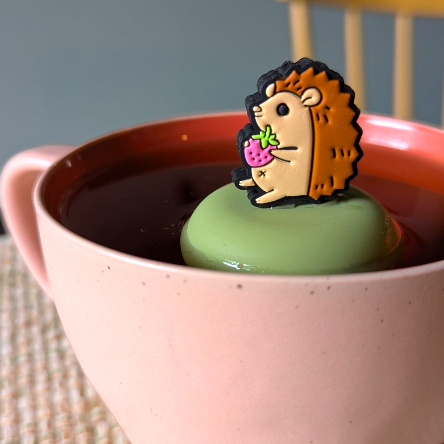 Floating Hedgehog Tea Infuser - Cute Animal Tea Infuser for Loose Leaf Tea
