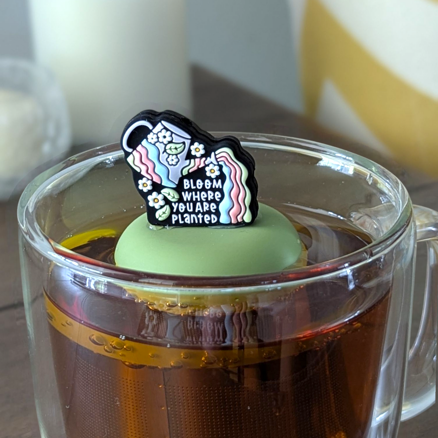 Floating Bloom Where You Tea Infuser - Cute Tea Infuser for Loose Leaf Tea
