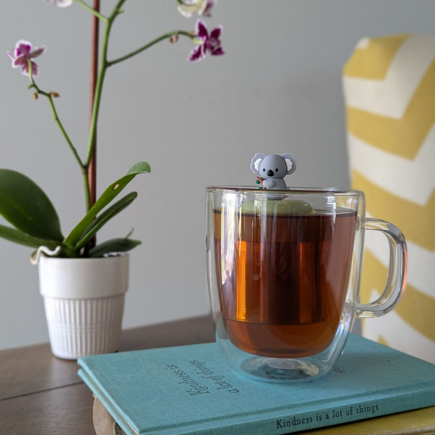Floating Koala Bear Tea Infuser - Cute Animal Tea Infuser for Loose Leaf Tea