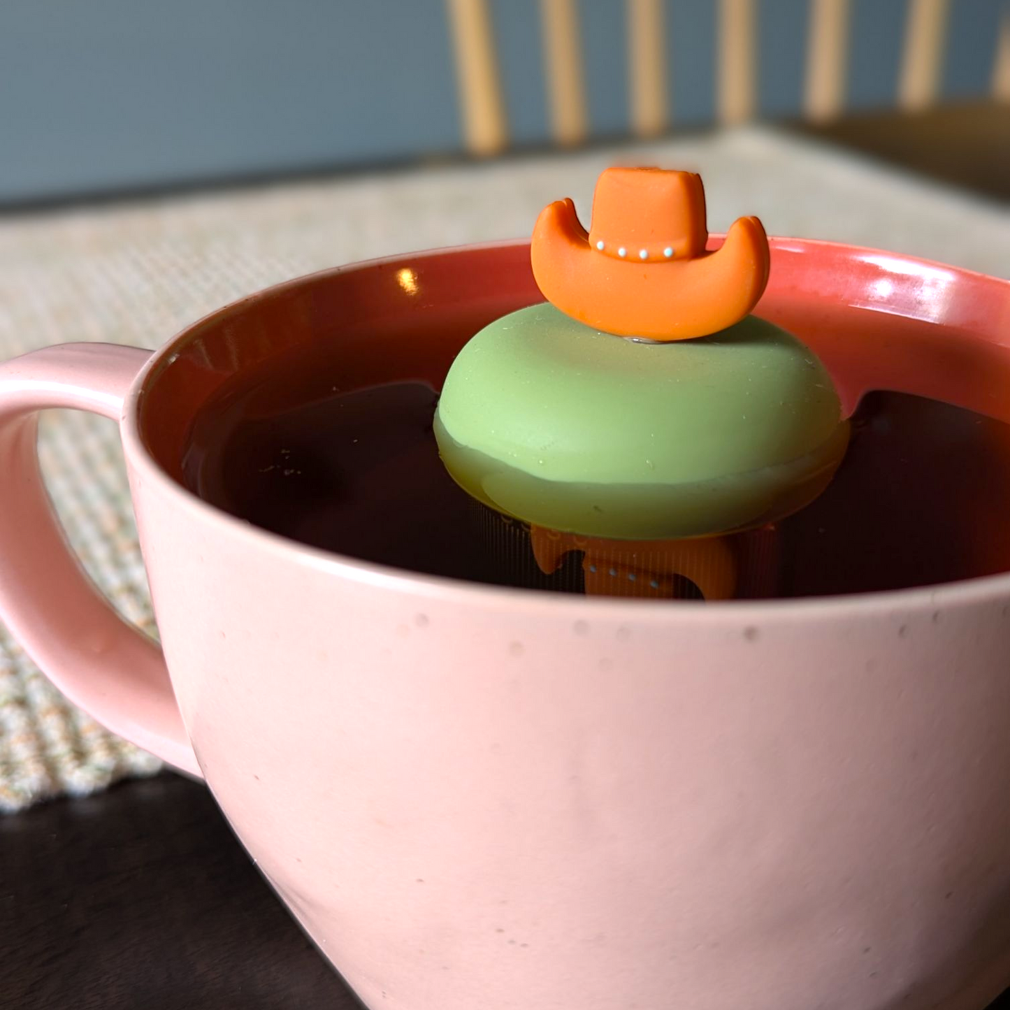 Floating Sombrero Hat Tea Infuser - Cute Tea Infuser for Loose Leaf Tea