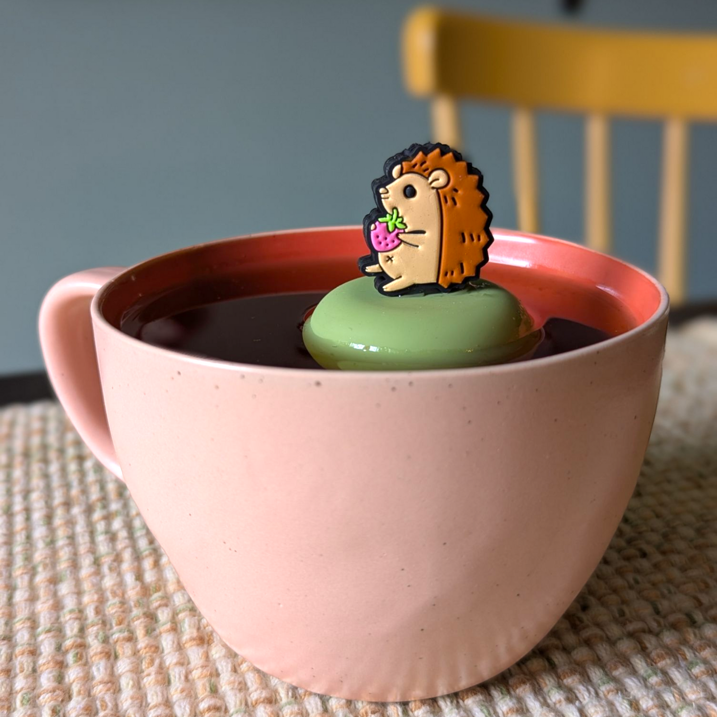 Floating Hedgehog Tea Infuser - Cute Animal Tea Infuser for Loose Leaf Tea