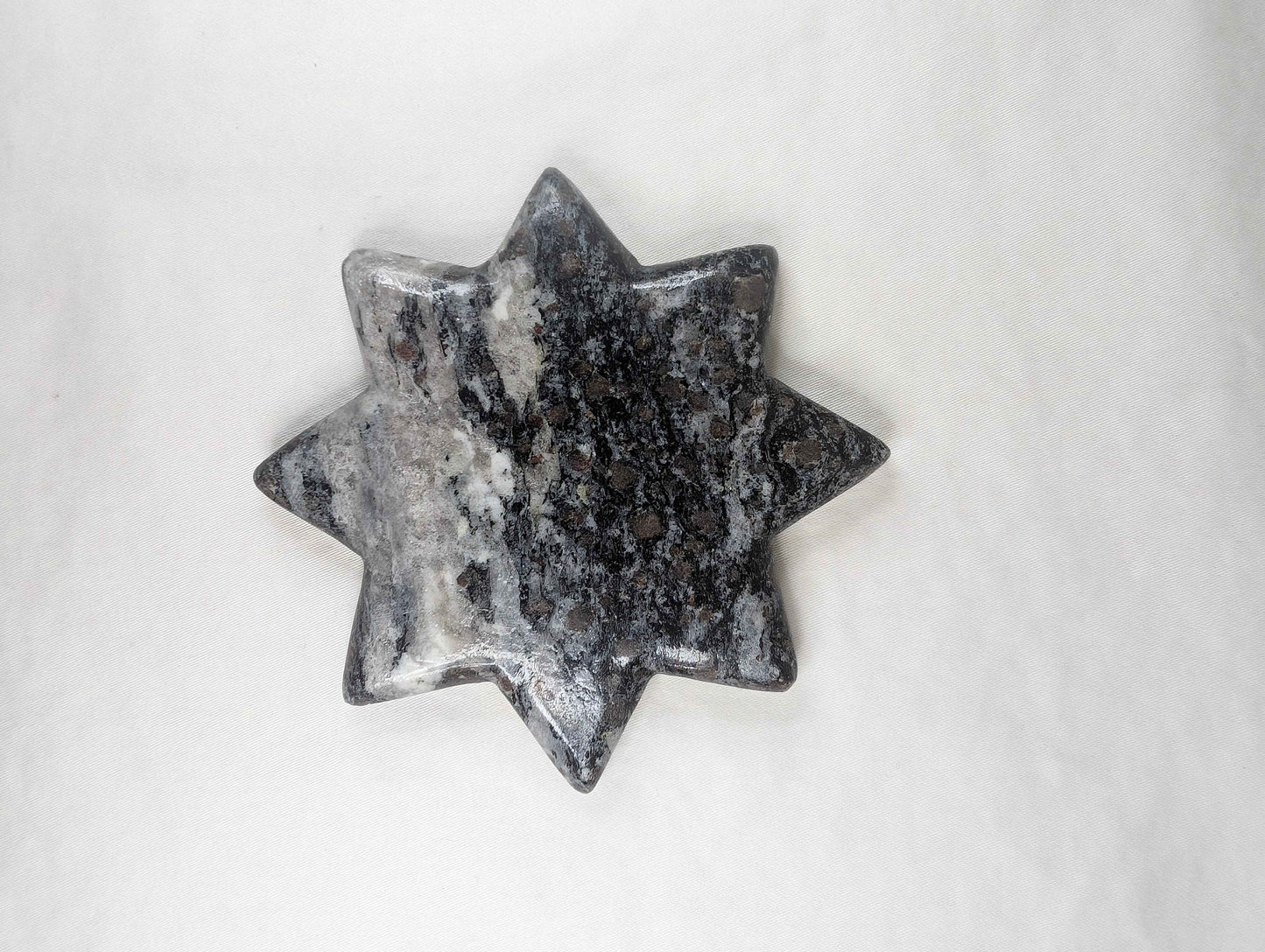 Galaxy Jasper Sun Dish – Grounded Cosmic Energy & Celestial Crystal Decor